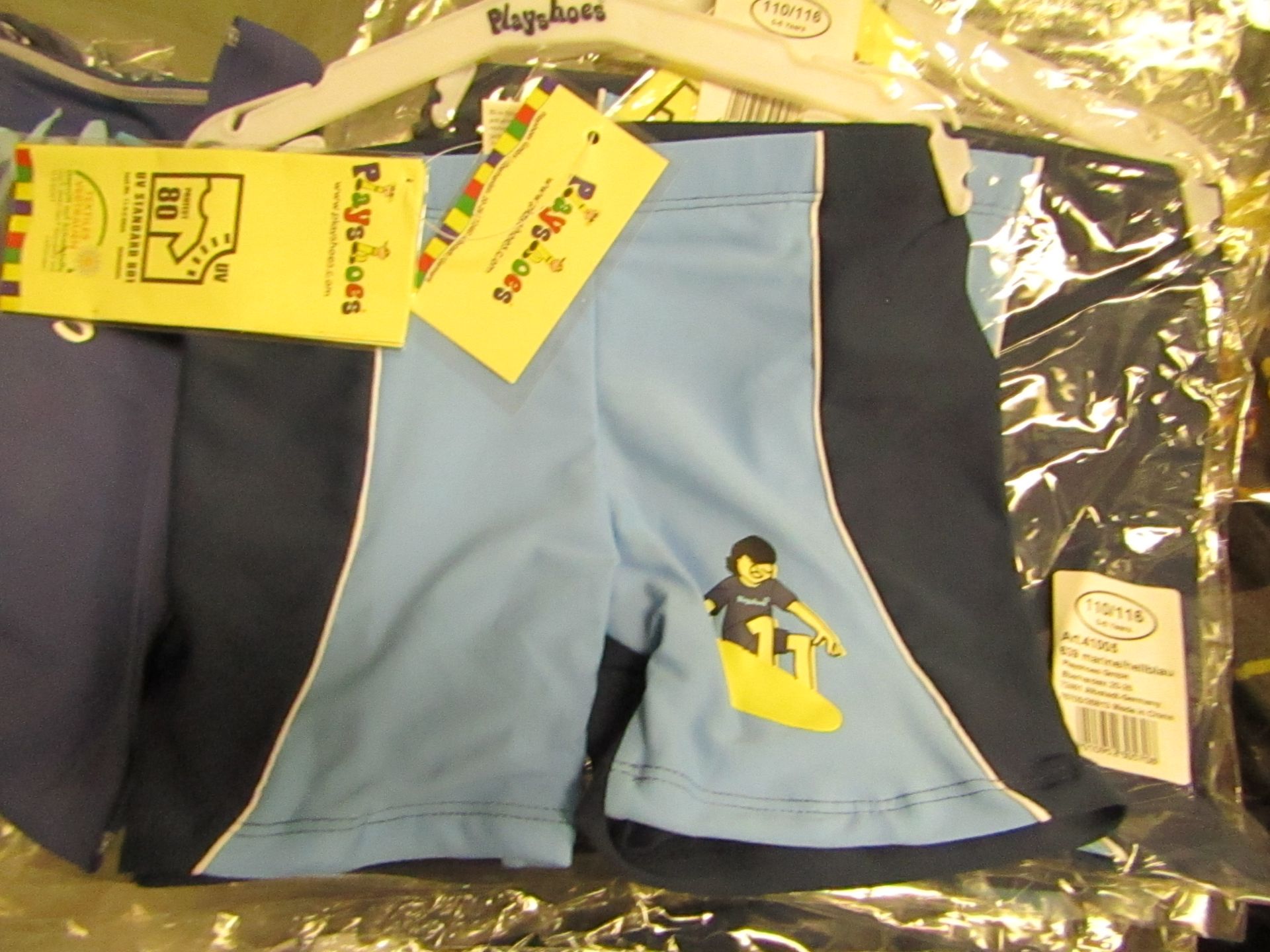 5 X Childs Playshoes Swim Shorts Aged 3-4yrs all New in Packaging