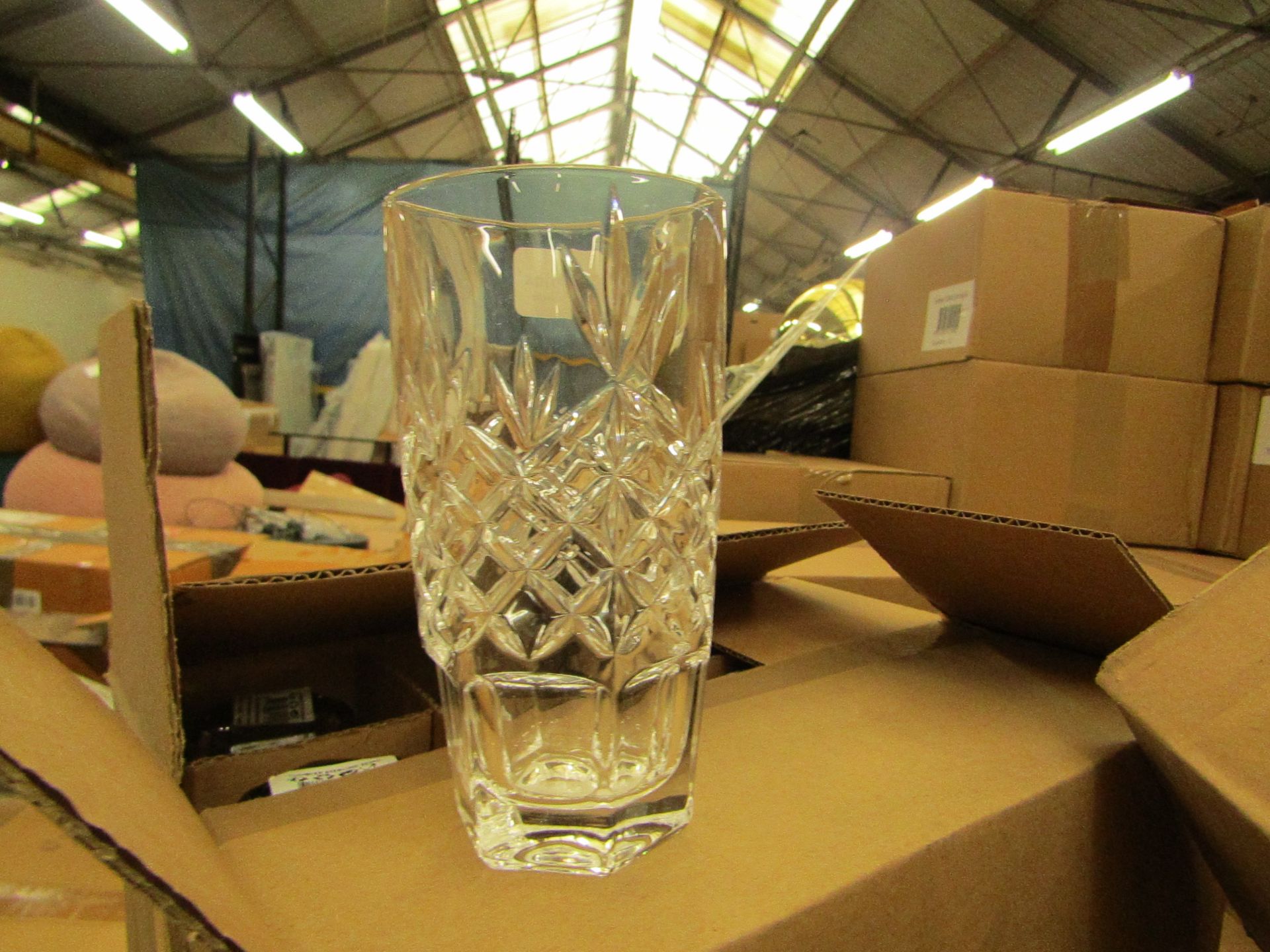 12 x 320ml Tumblers. New & boxed. See Image For Design