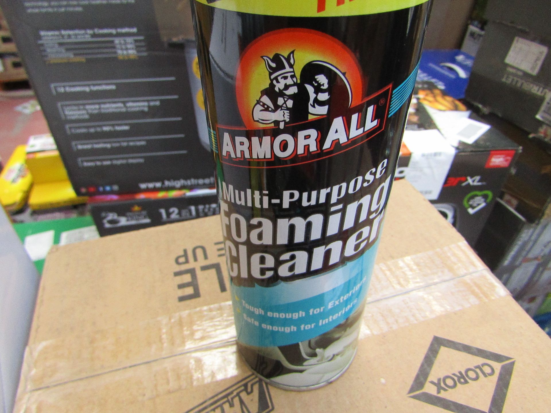 12x ArmorAll - Muti-Purpose Foaming Cleaner - 600ml - Unused & Boxed.