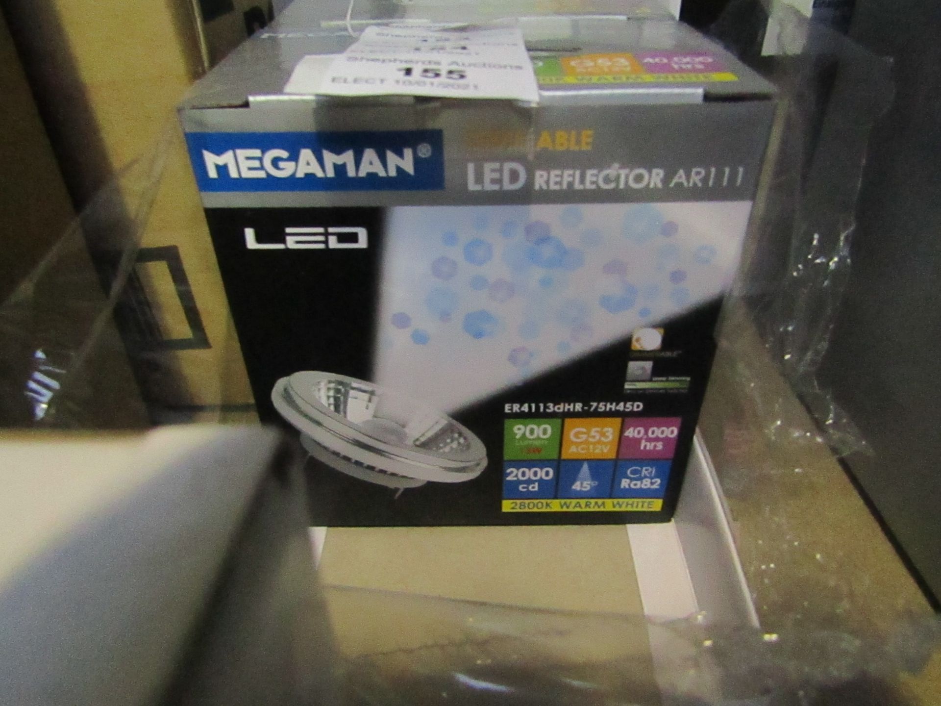 Megaman dimmable bulb, new and boxed. 900 Lumens / G53 / 40,000Hrs RRP Circa £19.99