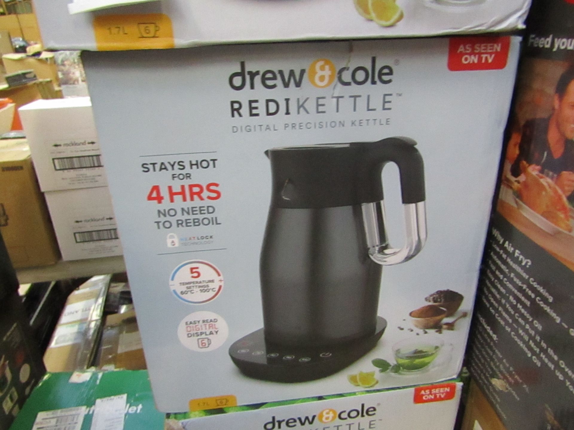 | 6X | DREW AND COLE REDI KETTLE | UNCHECKED AND BOXED | NO ONLINE RESALE | SKU C5060541513587 | RRP