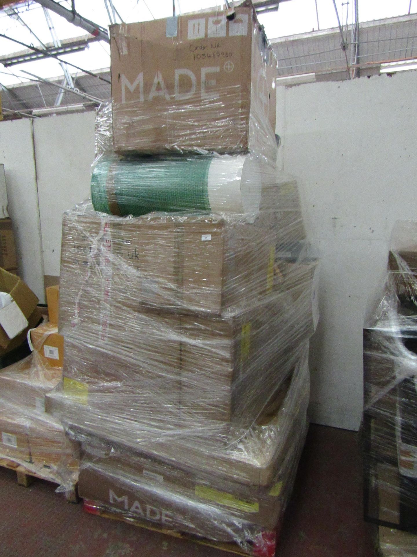 | 1X | PALLET OF MADE.COM RAW CUSTOMER RETURNS, CONDITION CAN RANGE BETWEEN NEW, UNWANTED, BROKEN OR