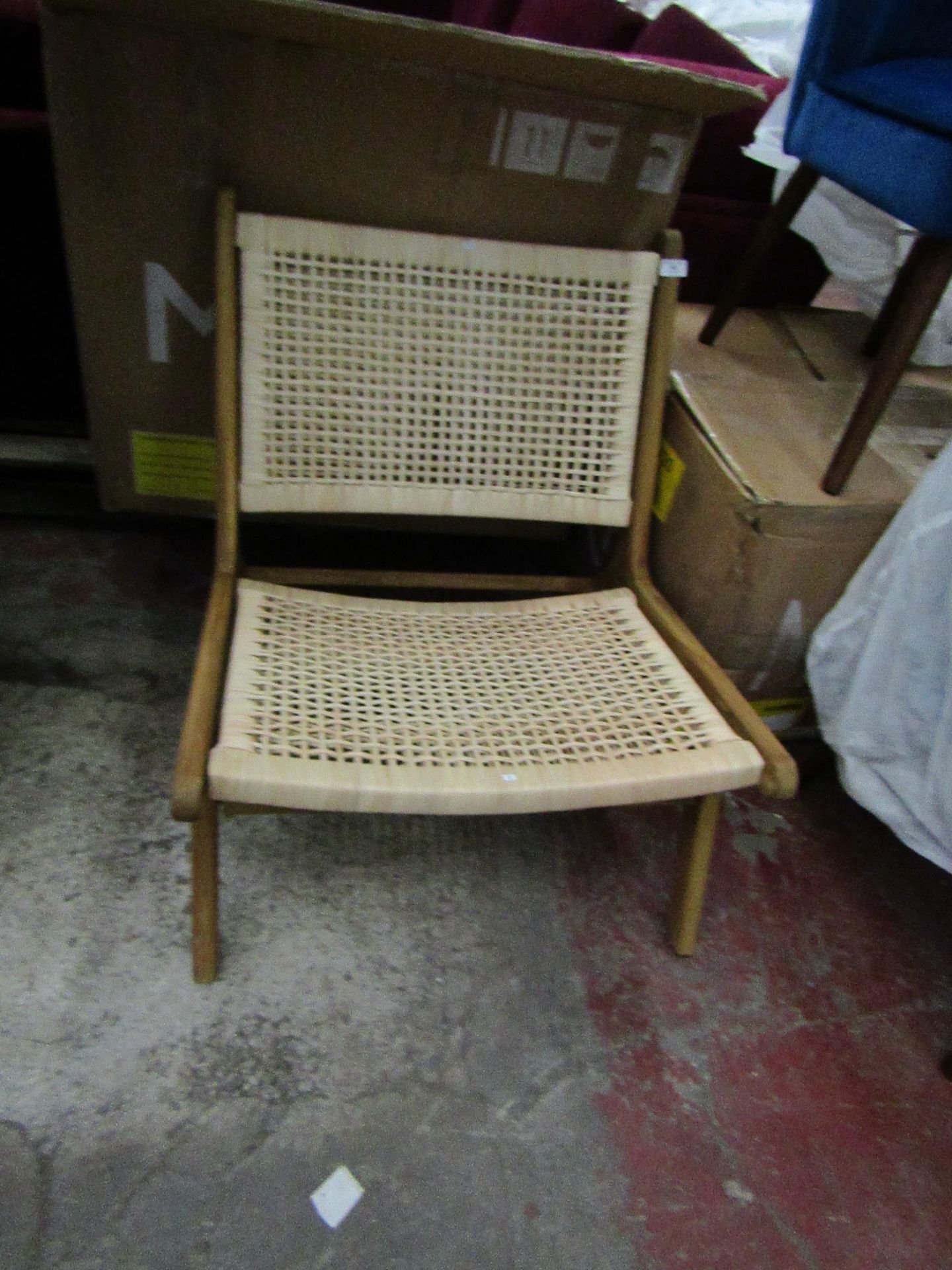 | 1x | MADE.COM MODICAACCENT ARMCHAIR IN RATTAN | VERY GOOD CONDITION | RRP £199 |