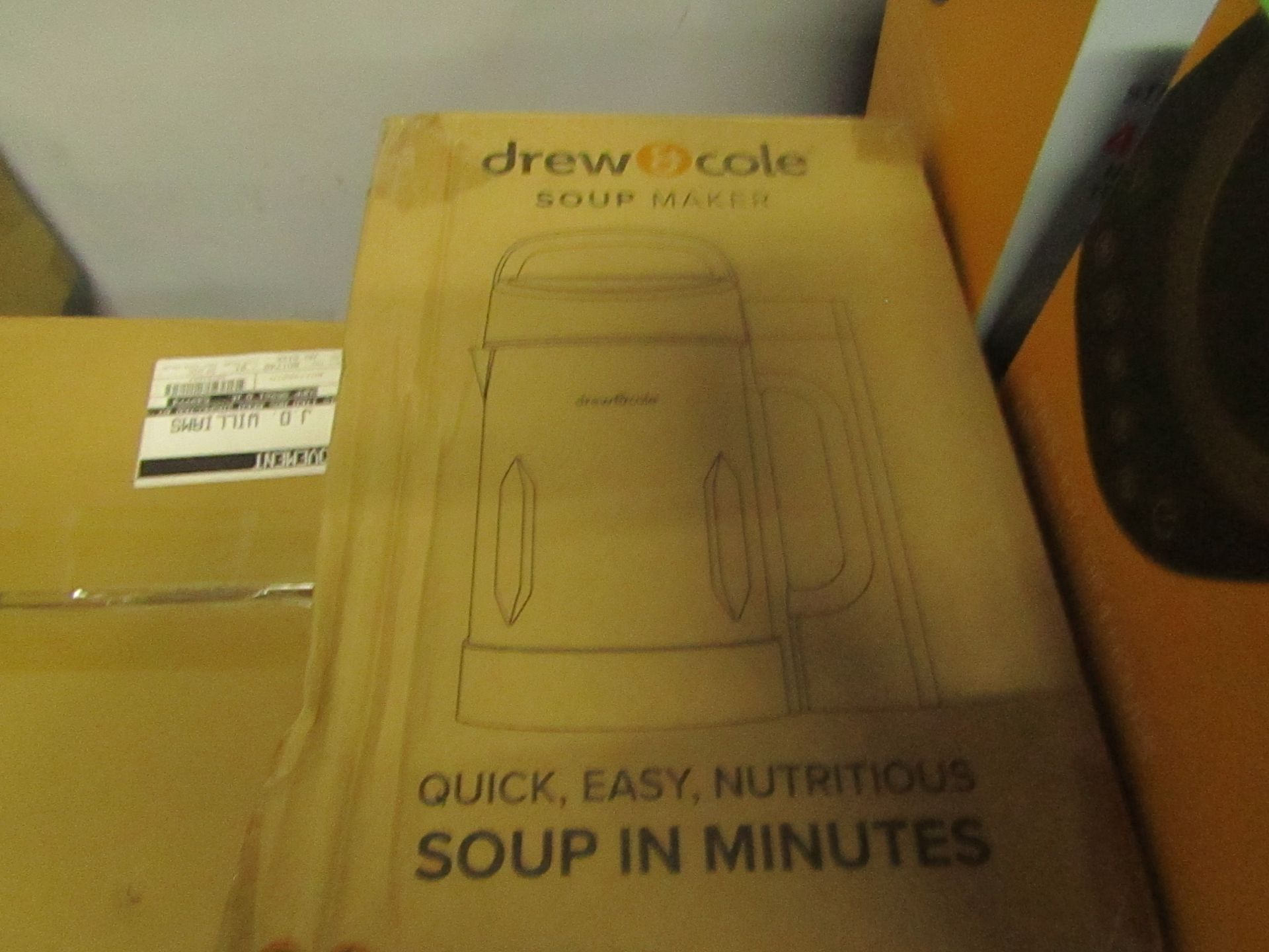 | 8X | DREW AND COLE SOUP CHEF | BOXED AND UNCHECKED | NO ONLINE RESALE | SKU C5060541516809 |