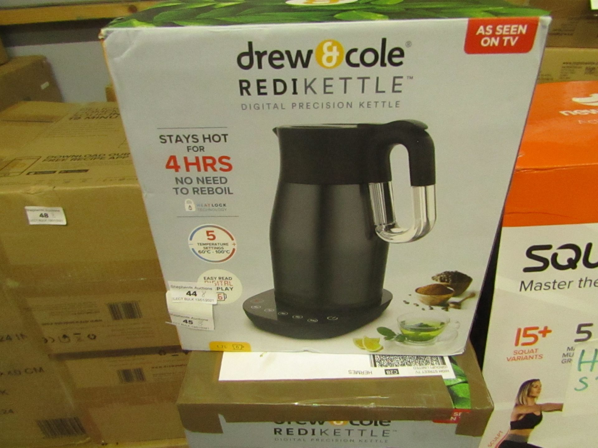 | 8X | DREW AND COLE REDI KETTLE | UNCHECKED AND BOXED | NO ONLINE RESALE | SKU C5060541513587 | RRP