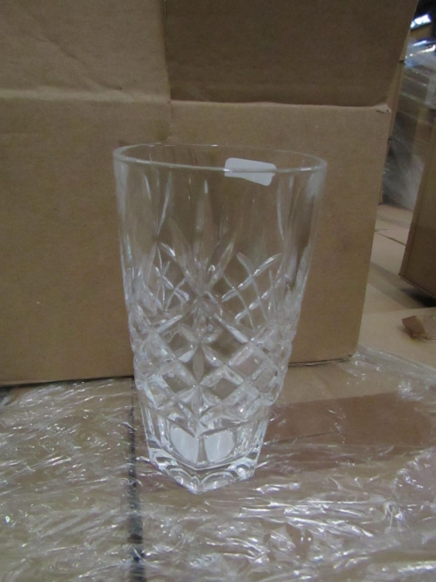 12 x 320ml Tumblers. New & boxed. See Image For Design.