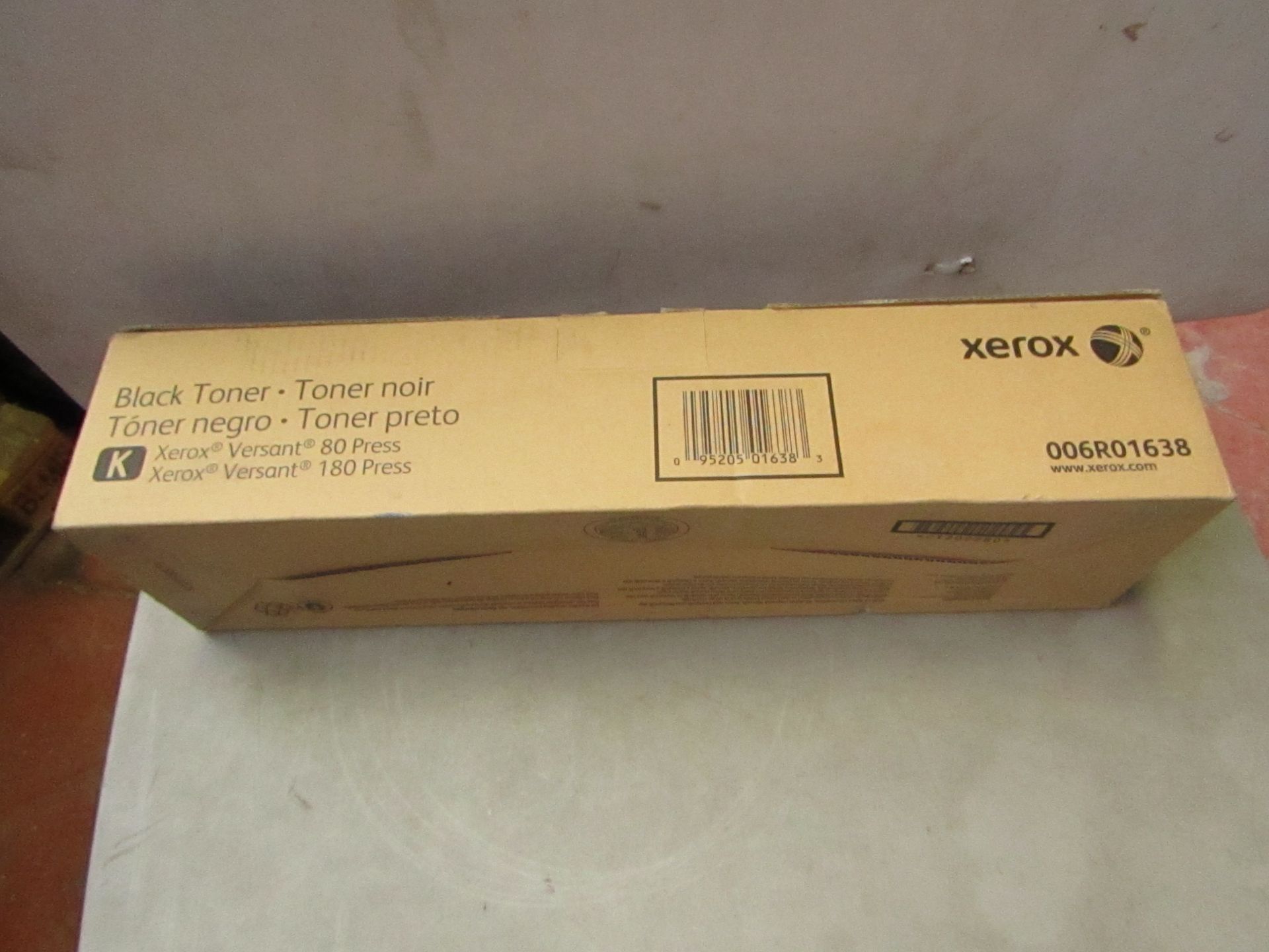 Xerox black toner, Unchecked & Boxed