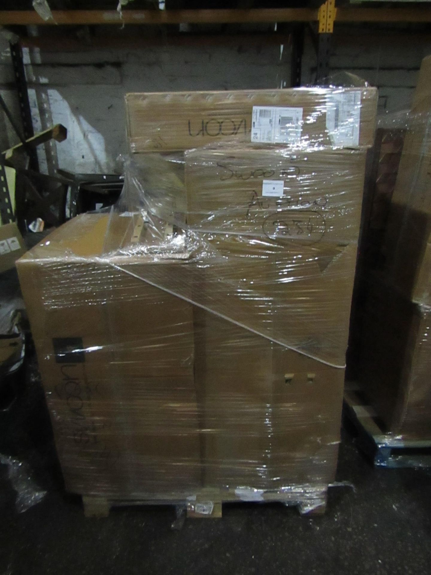 | 1X | PALLET OF SWOON B.E.R FURNITURE, UNMANIFESTED, WE HAVE NO IDEA WHAT IS ON THIS PALLET OR