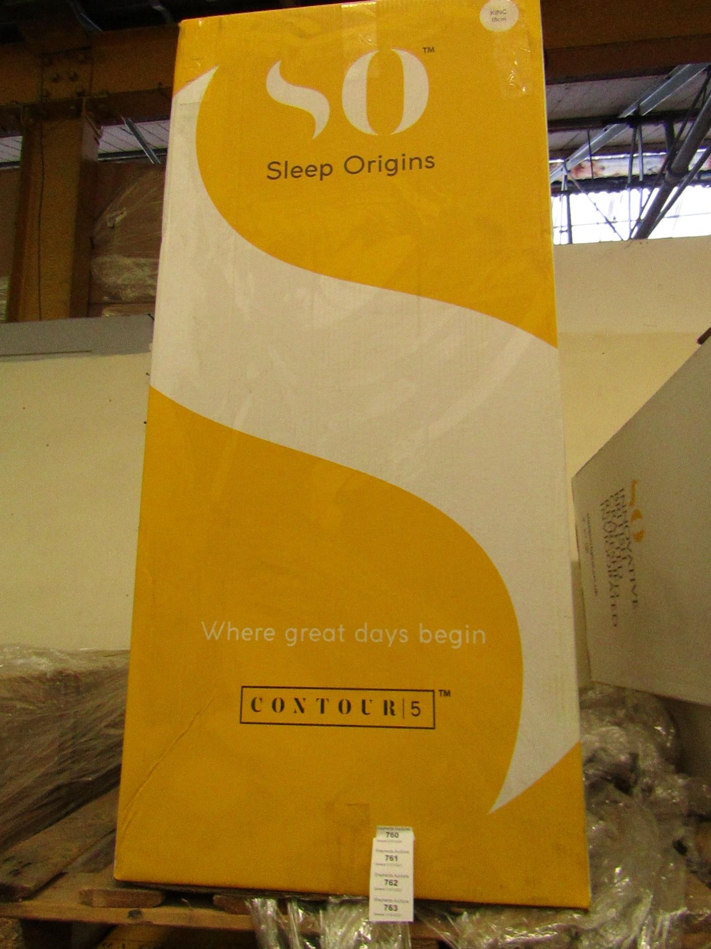 | 1X | SLEEP ORIGINS KING SIZE 15CM DEEP MATTRESS | NEW AND BOXED| NO ONLINE RESALE | RRP £499 |