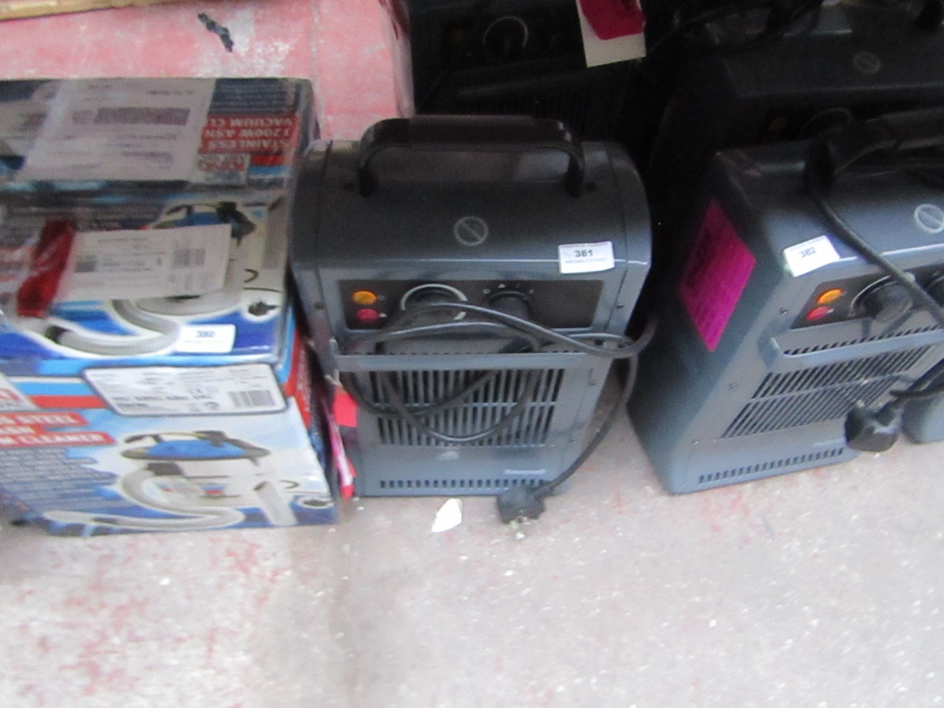 Honeywell 2.5kW Heavy Duty Utility Heater (230V) Please note, the condition of this lot may vary