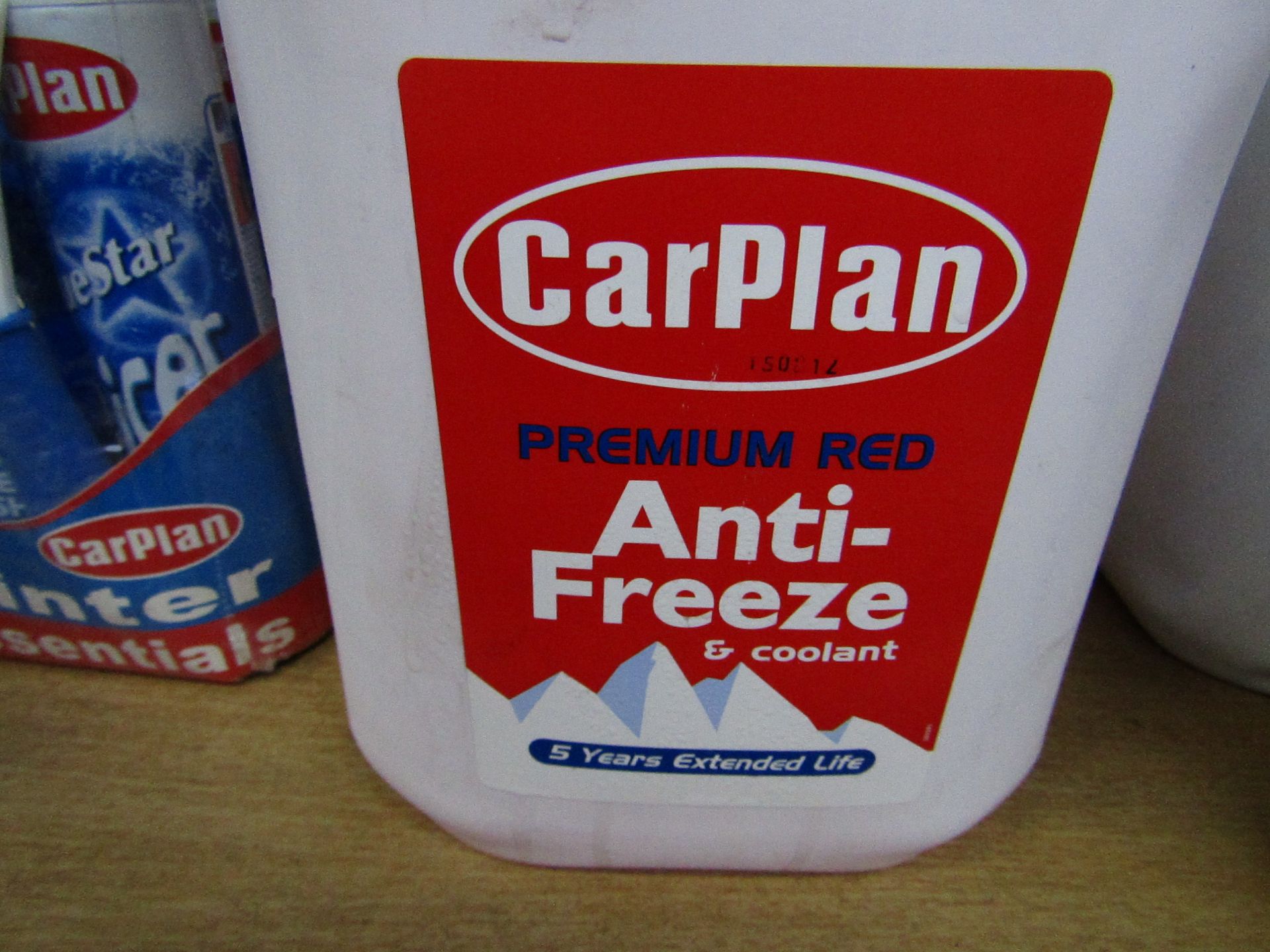 1x Carplan - Premium Red Anti-Freeze & Coolant - 5 Litres - Unused.