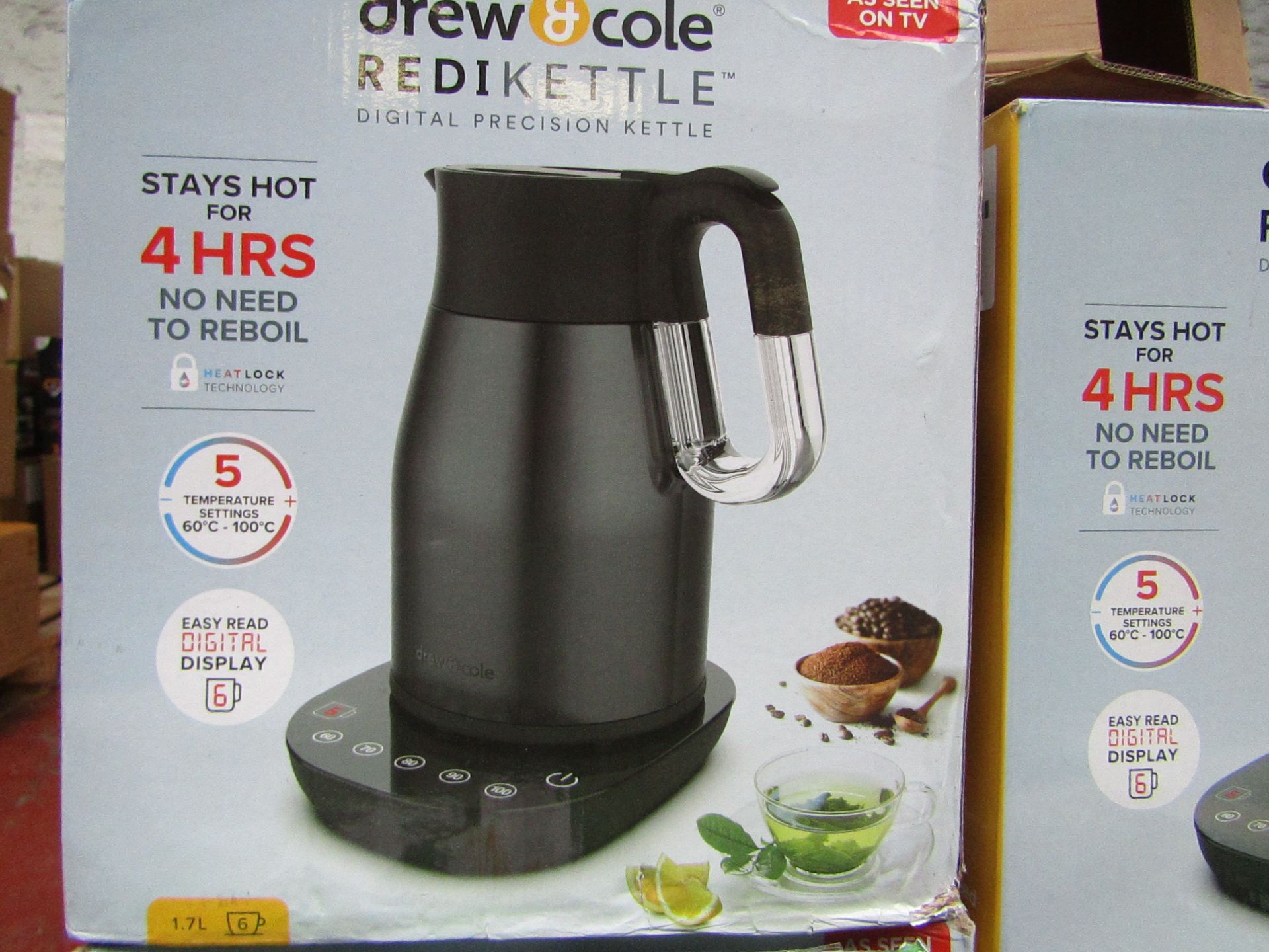 | 1X | DREW AND COLE REDI KETTLE | REFURBISHED AND BOXED | NO ONLINE RESALE | SKU C5060541513587 |