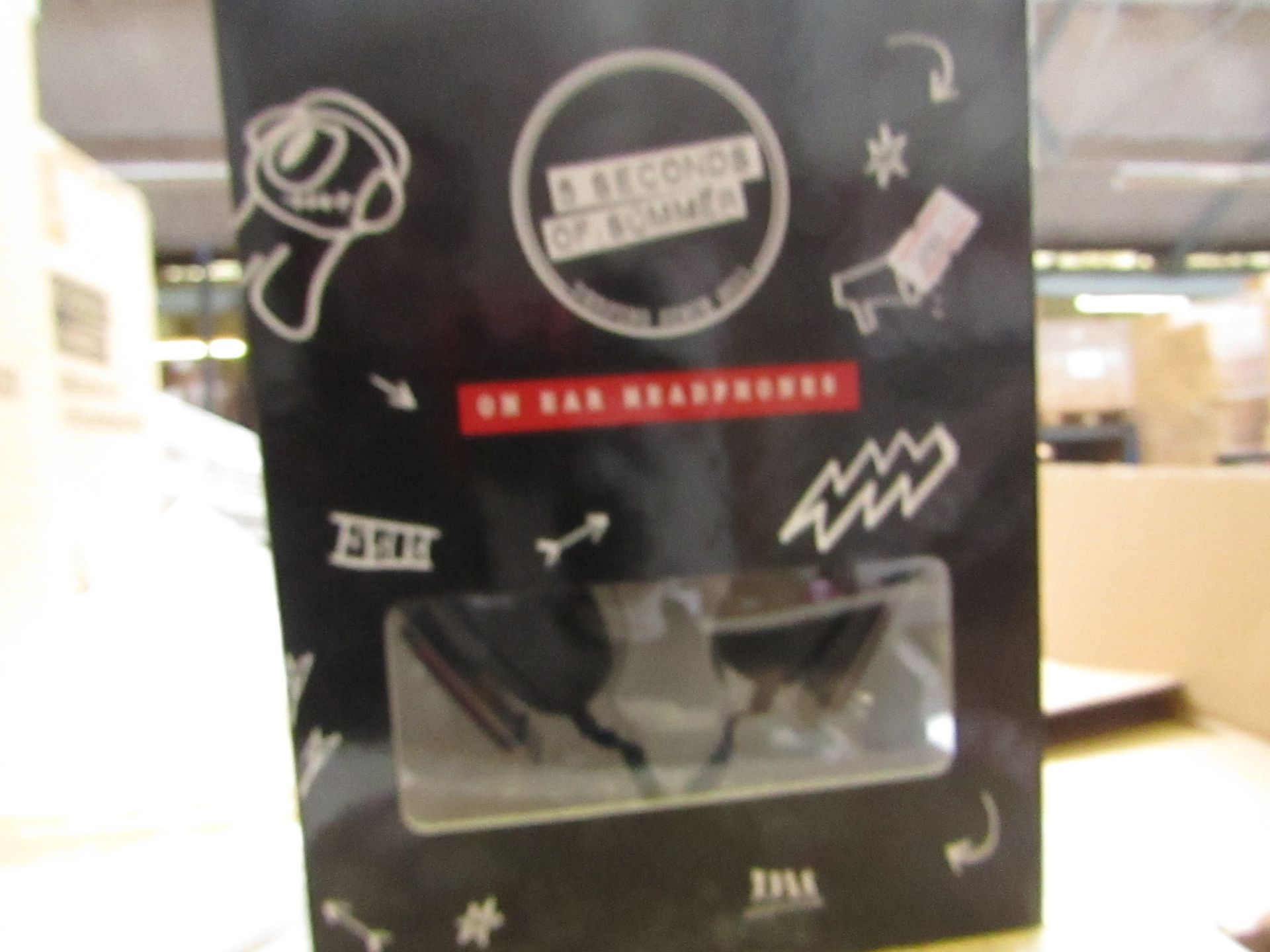 5 Seconds of Summer headphones , new and boxed.