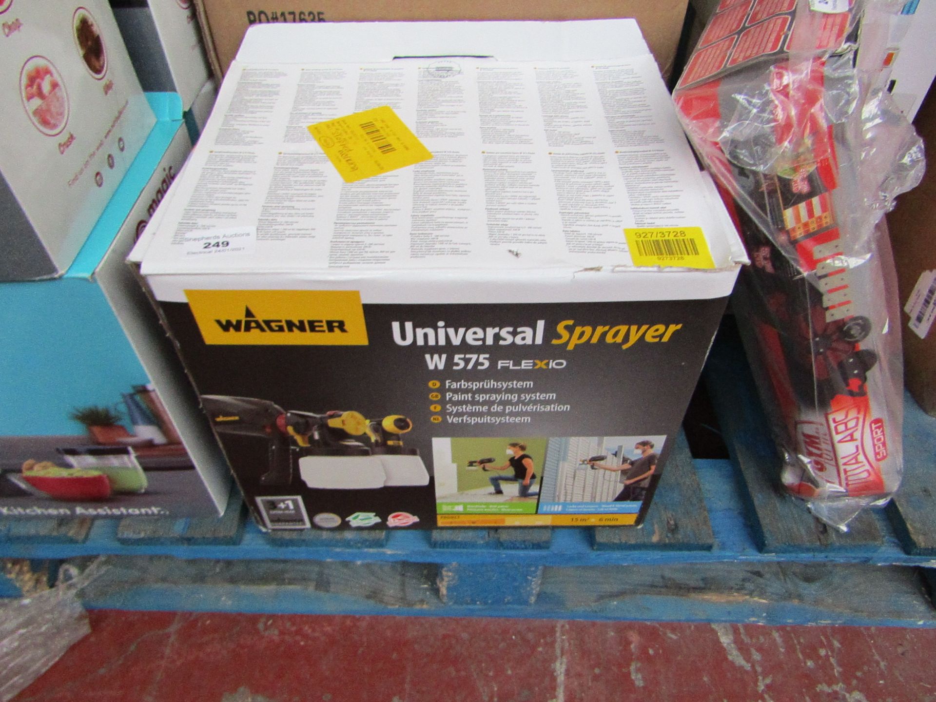 | 1X | WAGNER UNIVERSAL SPRAYER | UNCHECKED AND BOXED | NO ONLINE RE-SALE | SKU - | RRP £129.99 |