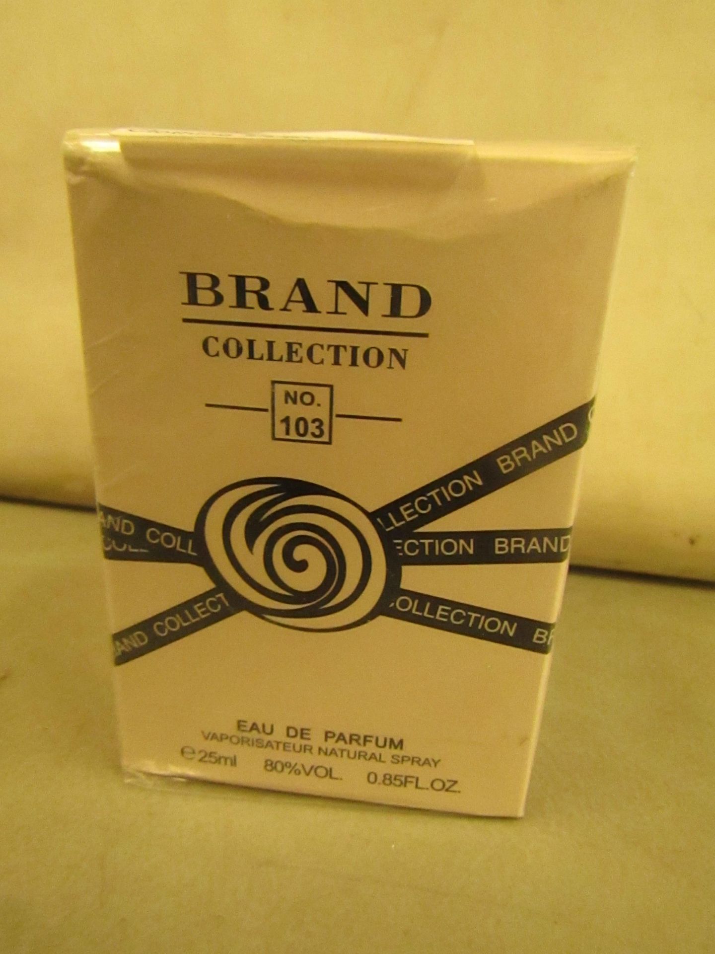 Brand Collection No 103 Eau De Parfume 25MLS, 80% Volume,Sealed