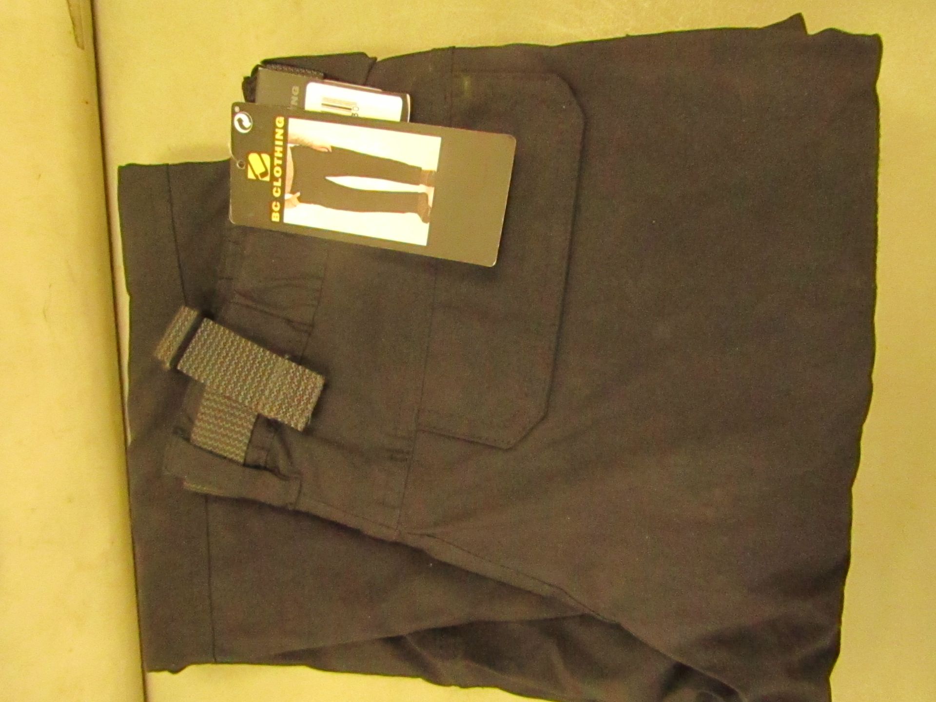 BC Clothing Lined Pants Black Size S/30 New With Tags