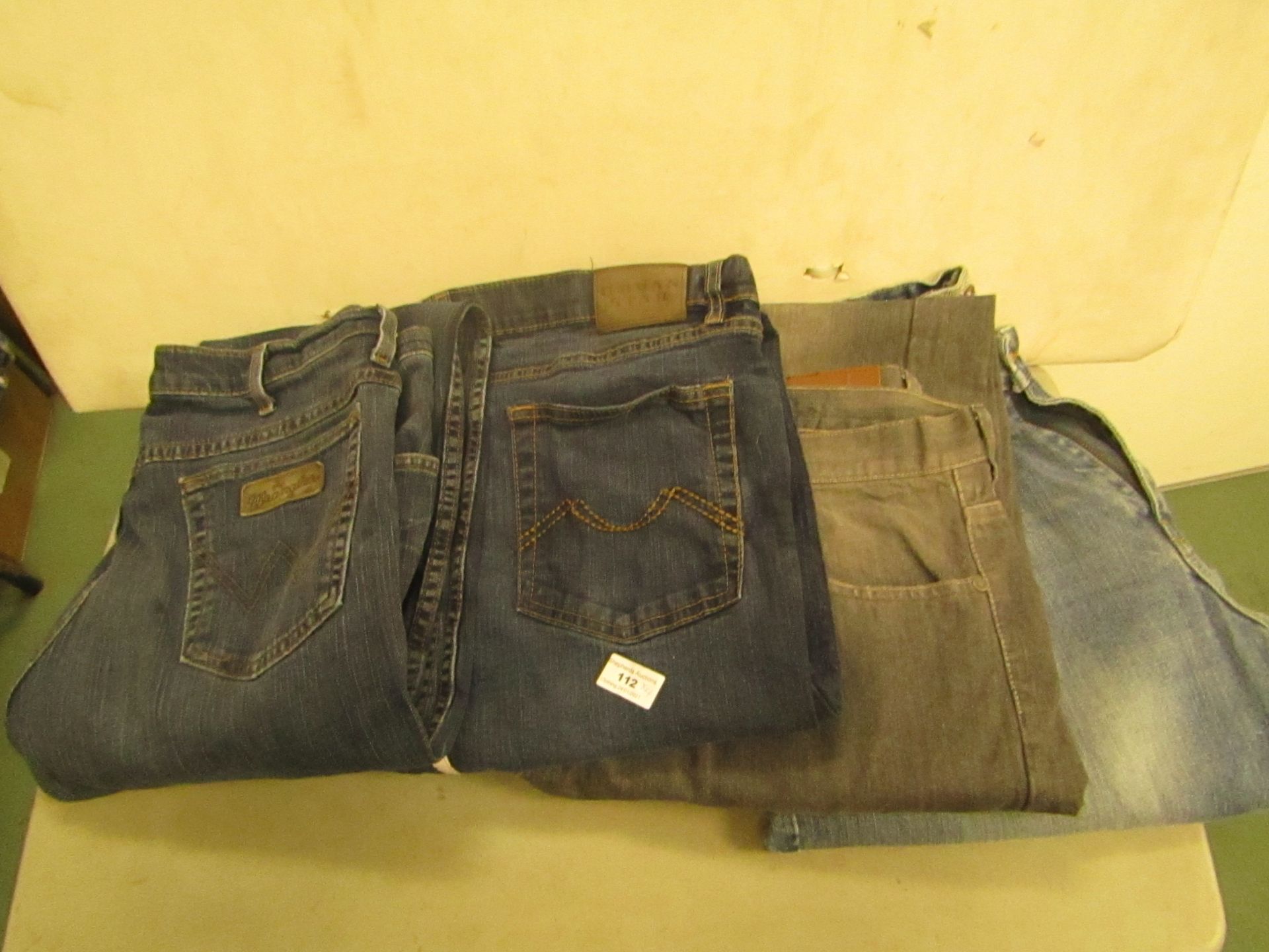 4 X Pairs of Pre Owned Jeans all 40R,