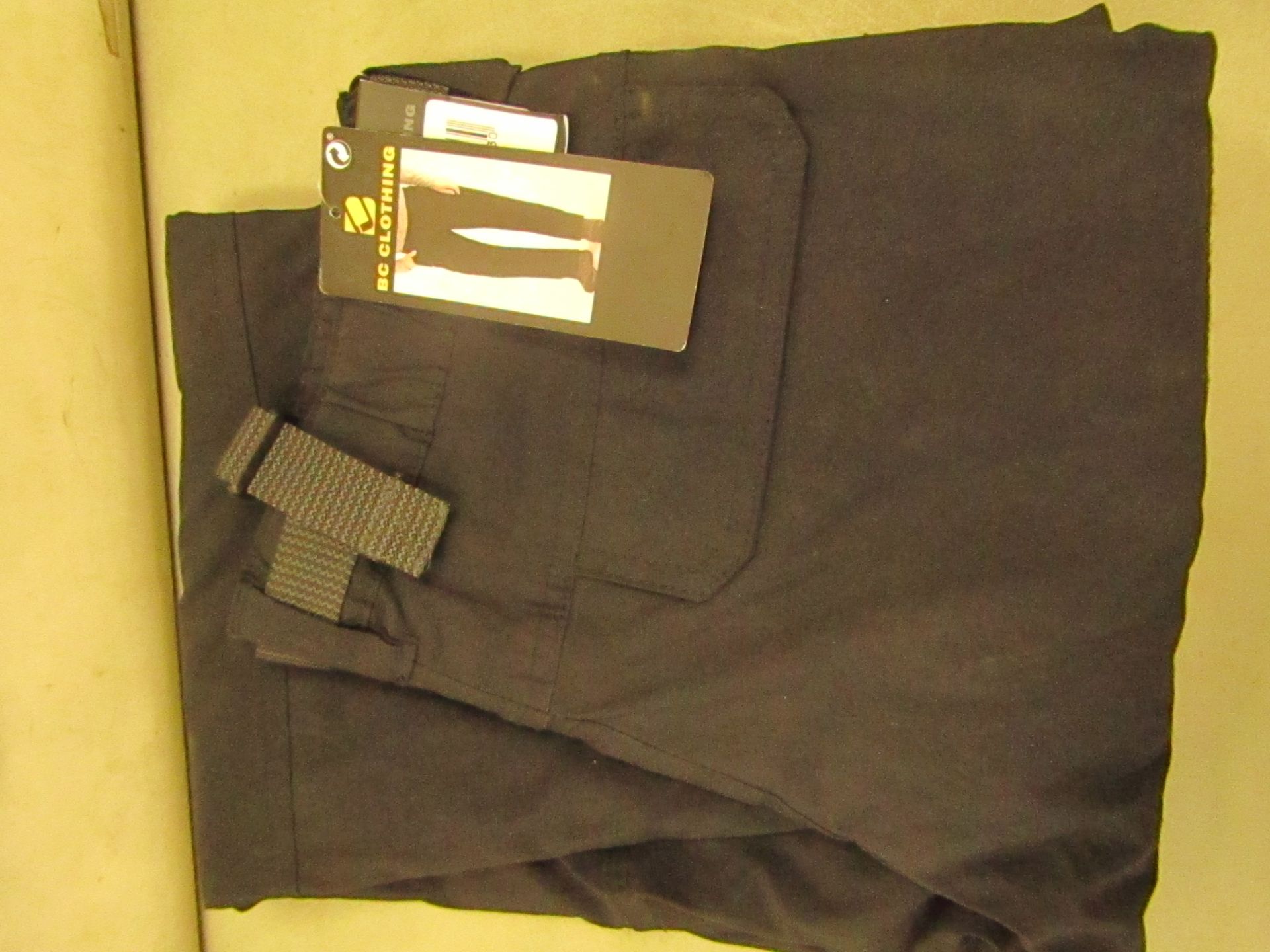 BC Clothing Lined Pants Black Size S/30 New With Tags