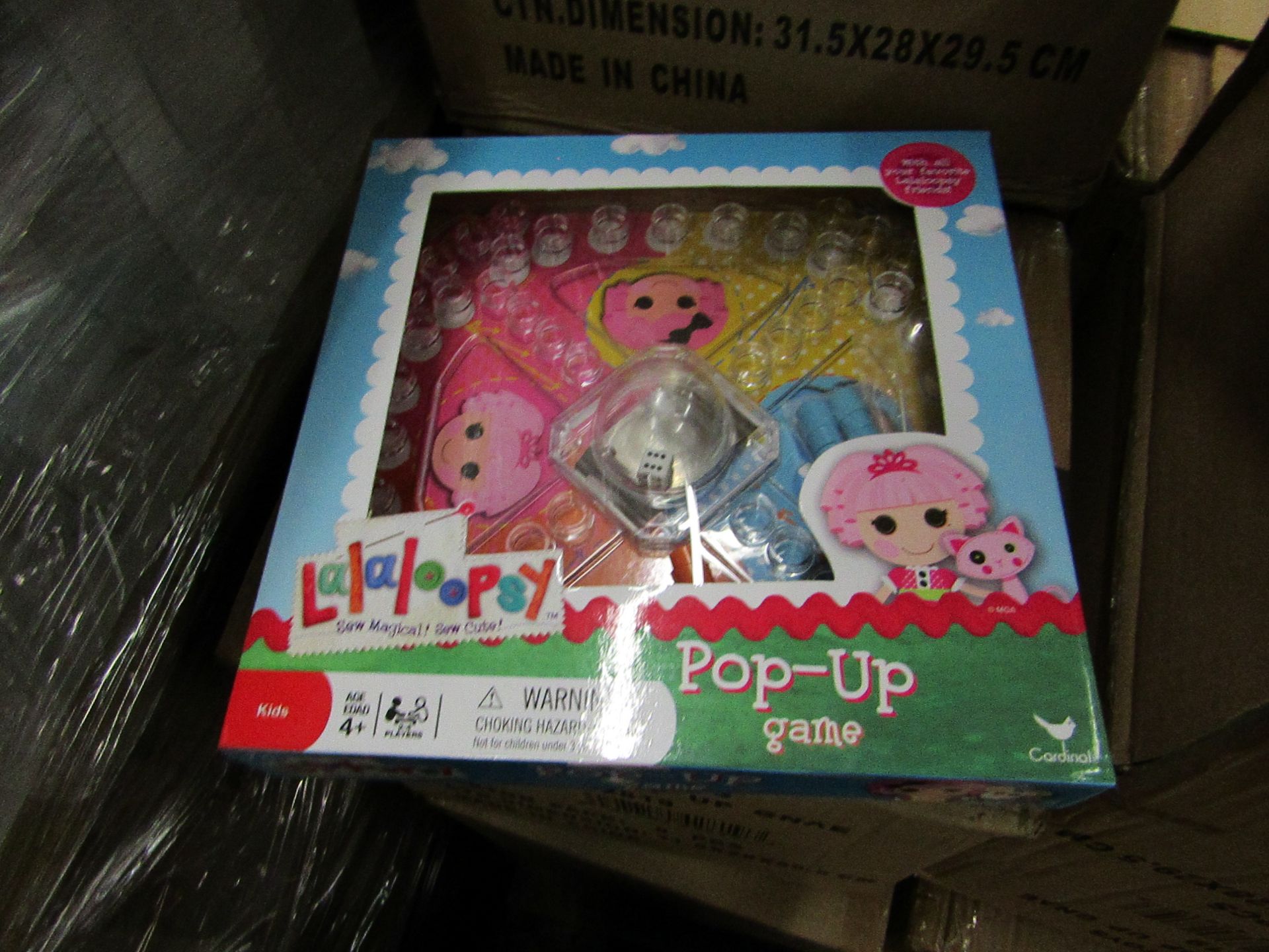 2x Lalaloopsy - Pop up Games - New & Packaged.