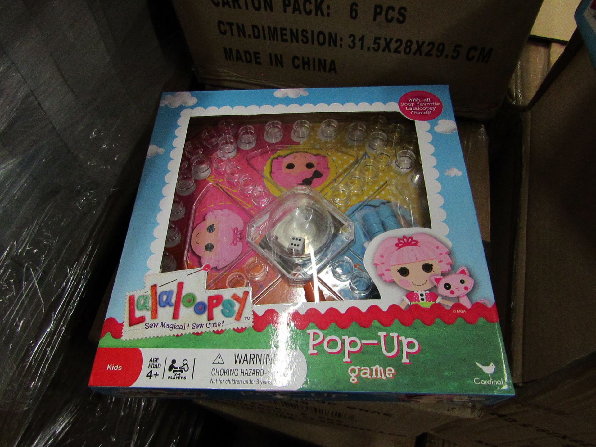 2x Lalaloopsy - Pop up Games - New & Packaged.