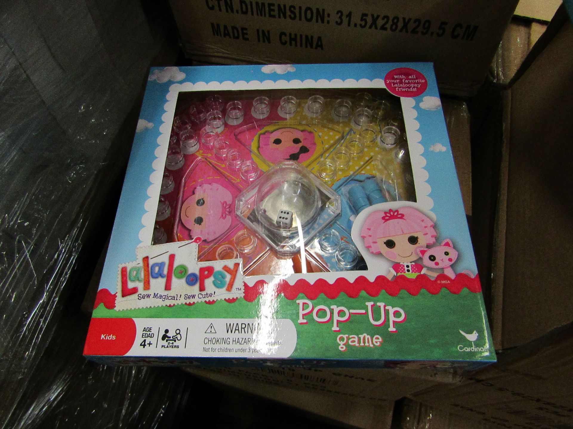 2x Lalaloopsy - Pop up Games - New & Packaged.