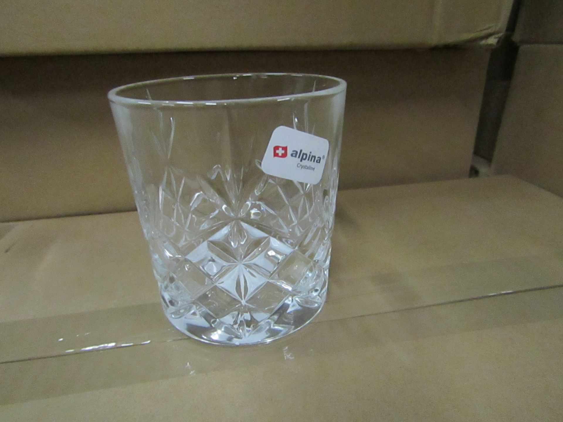 12x 300ML glass tumblers, New & Boxed