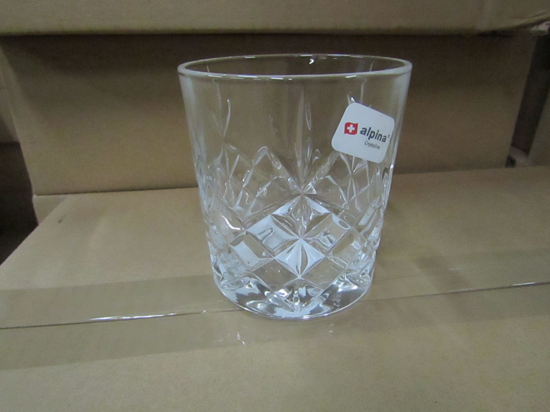 12x 300ML glass tumblers, New & Boxed