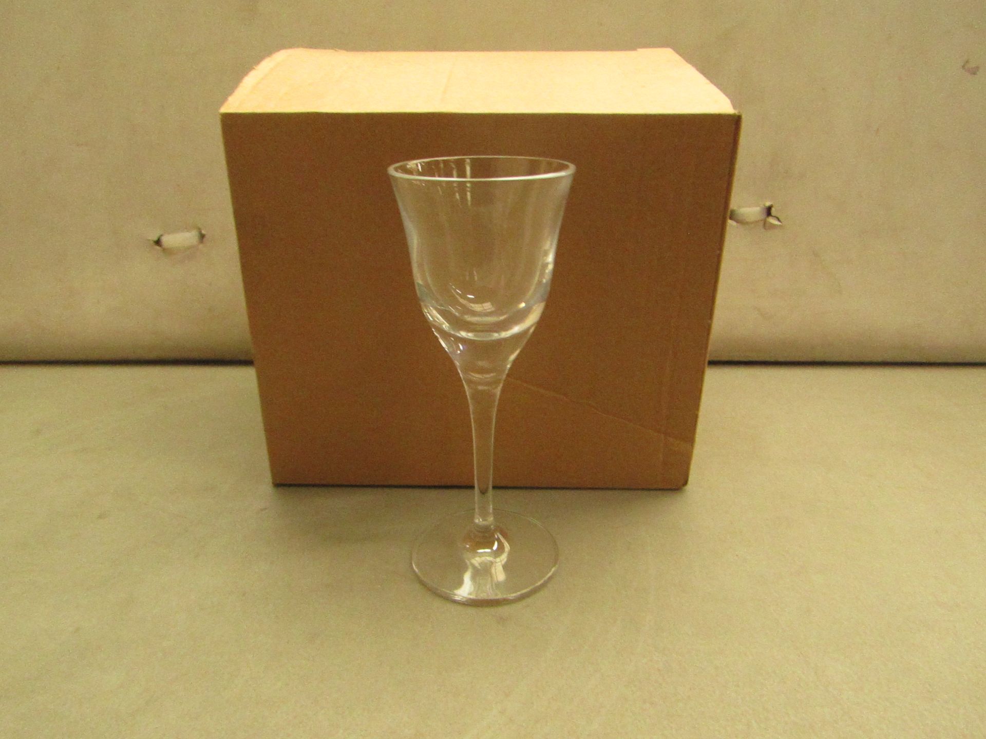 2x Long Stem Glasses (Box of 6) - New & Boxed.