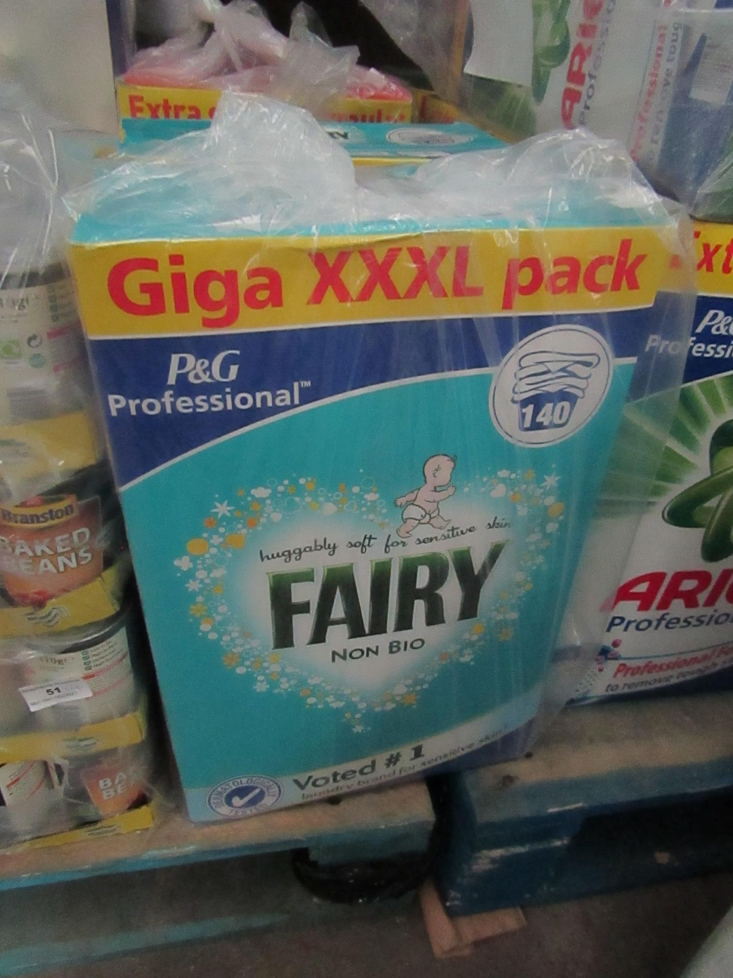 Fairy Giga XXXL Pack of washing powder 9.100kg