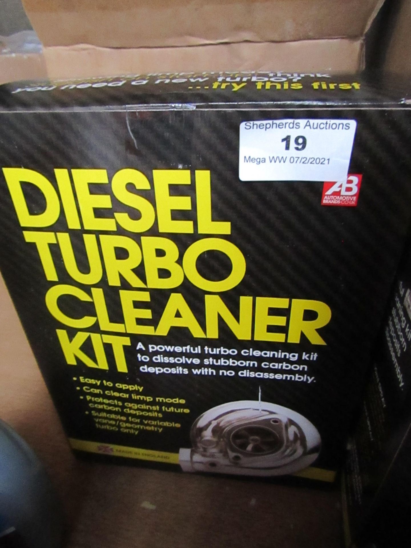 Diesel Turbo Cleaner Kit - Unused & Boxed