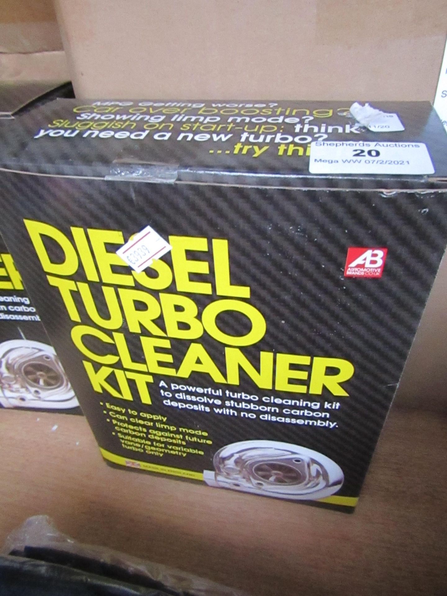 Diesel Turbo Cleaner Kit - Unused & Boxed