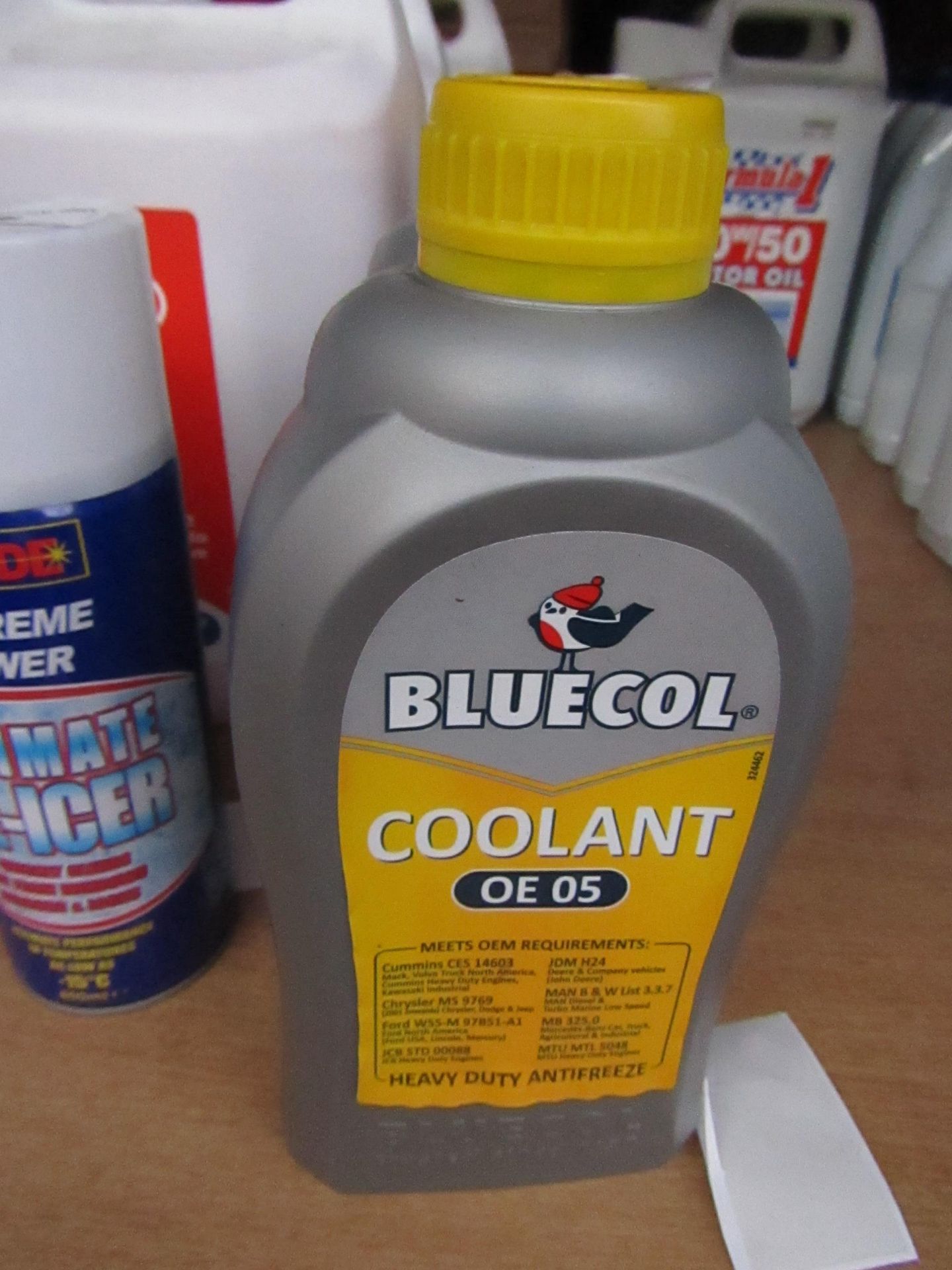 4x Bluecol - OE 05 Coolant Heavy Duty - 1 Litre - Unused.