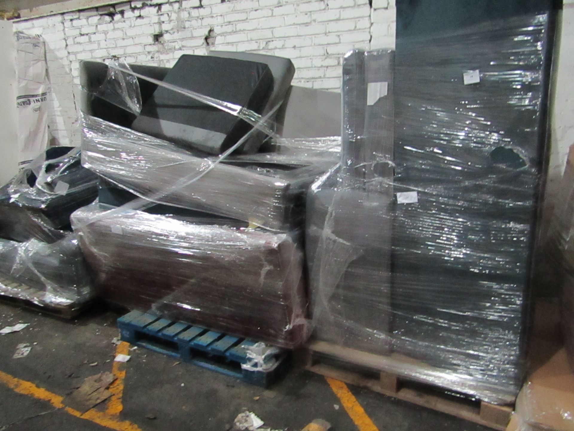 | 3x | PALLETS OF MADE.COM UNMANIFESTED SOFA PARTS, THESE ARE FROM VARIOUS SOFAS AND DONT APPEAR