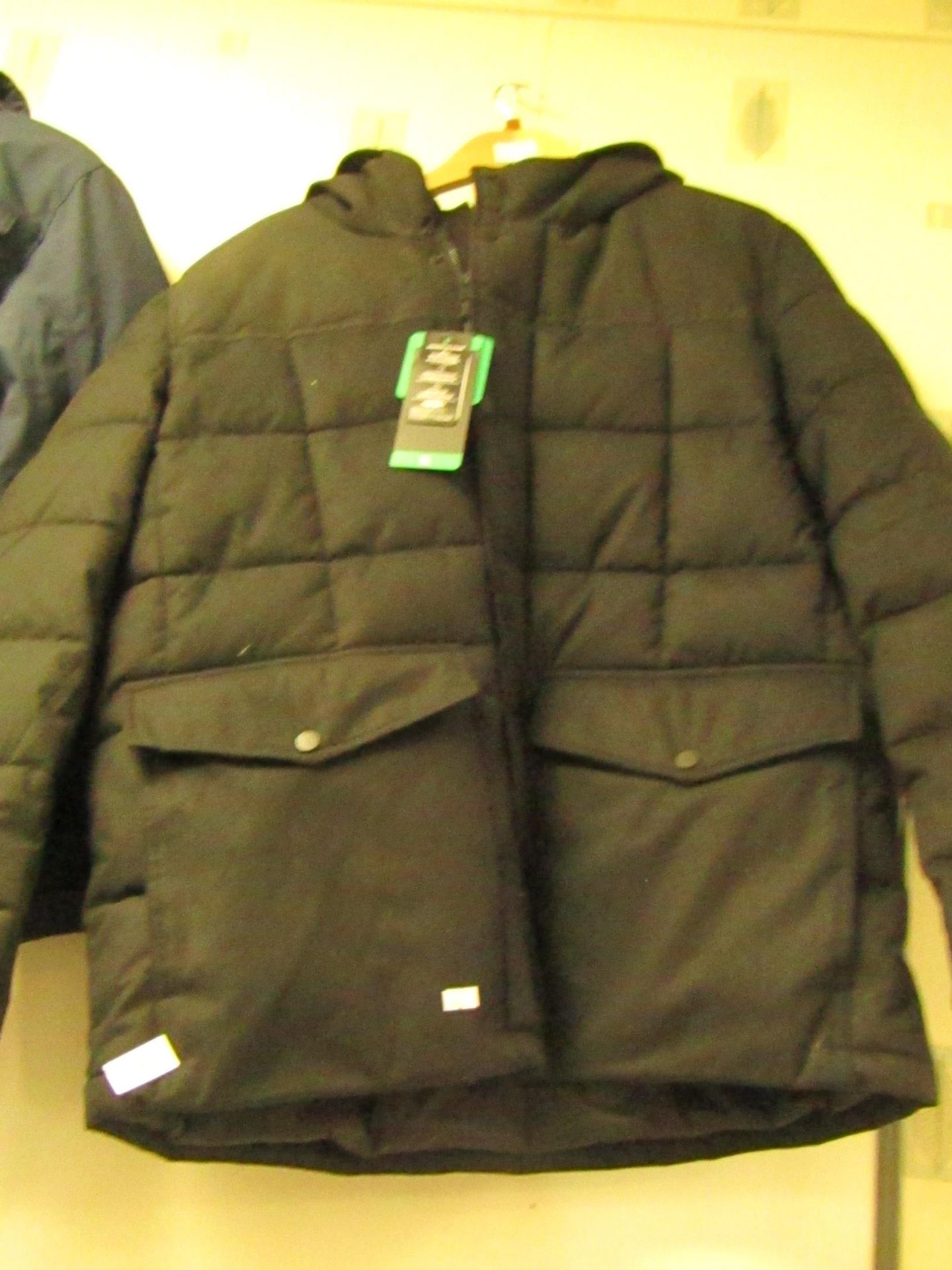 1 x Andrew Marc Mens Black Padded Jacket size XL new with tag