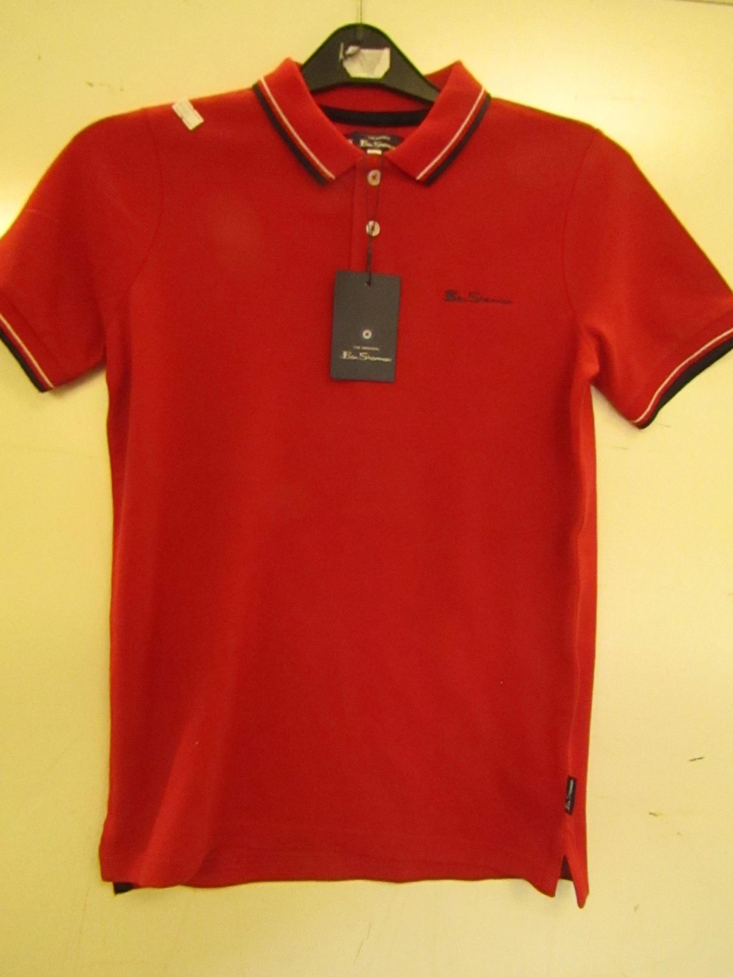 1 x Ben Sherman Boys Polo Shirt size 10-11 yr new with tag