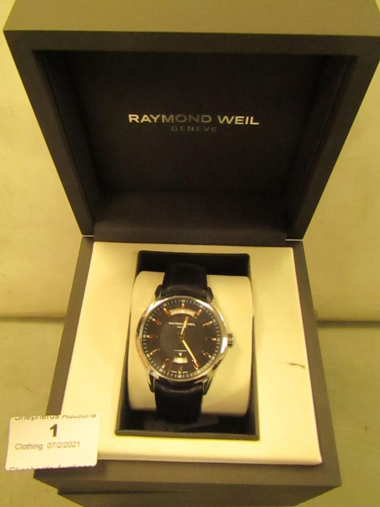 Watches and Clothing from Raymond Weil, Ralph Lauren, DKNY, Ellen Rayes, Rotary and more
