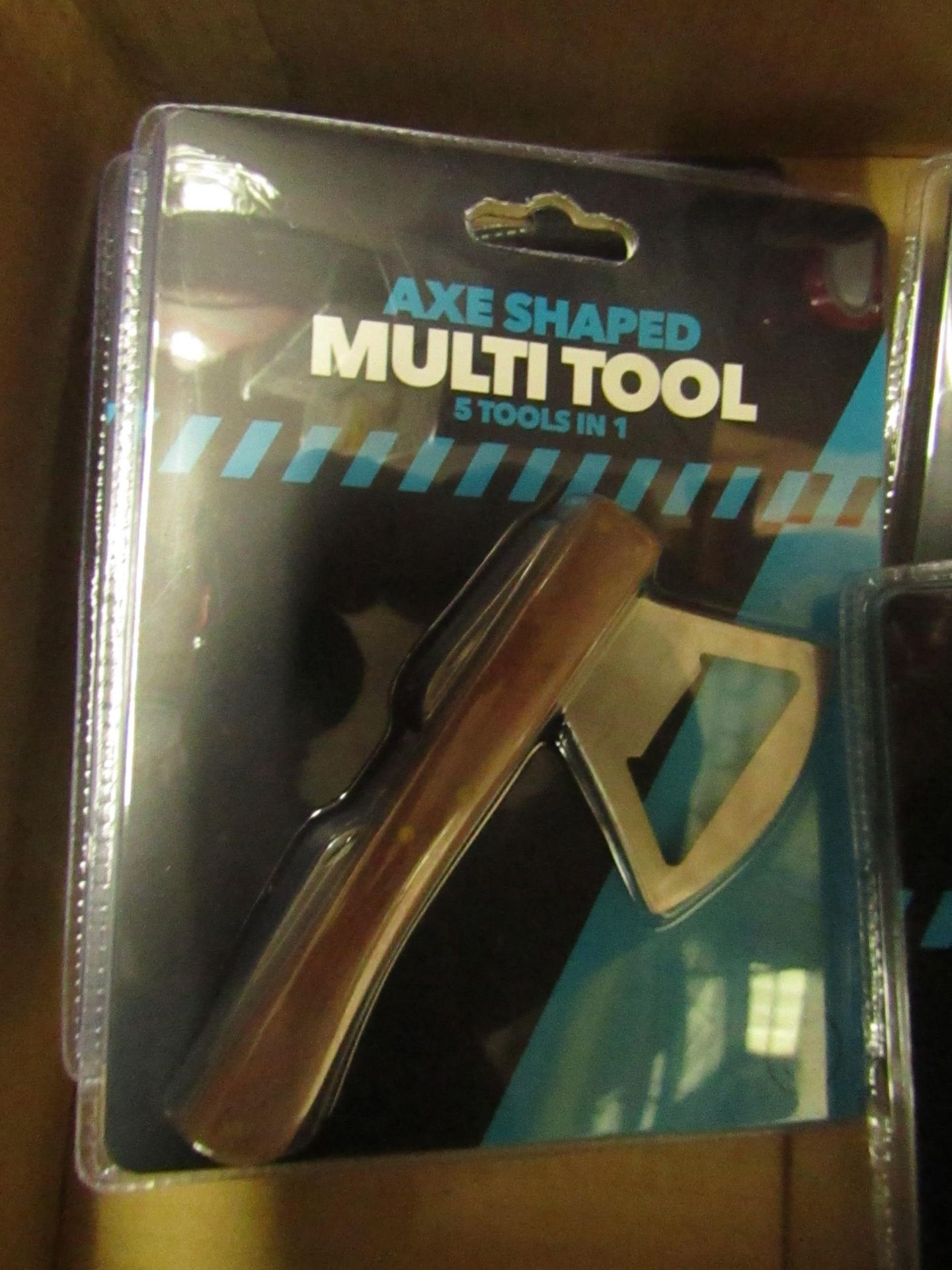 2 x Axe Shaped Multi Tools new & packaged