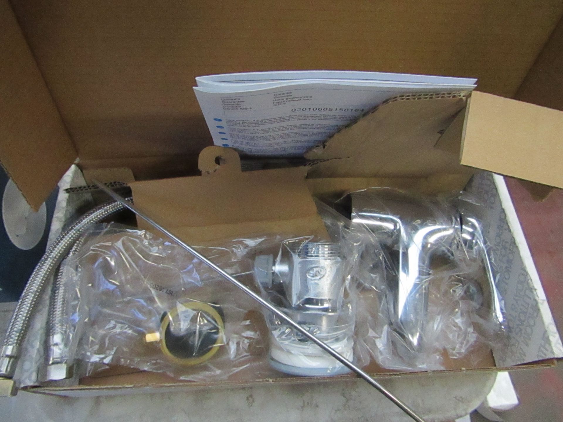 Roca Monojet basin mixer, new and boxed.