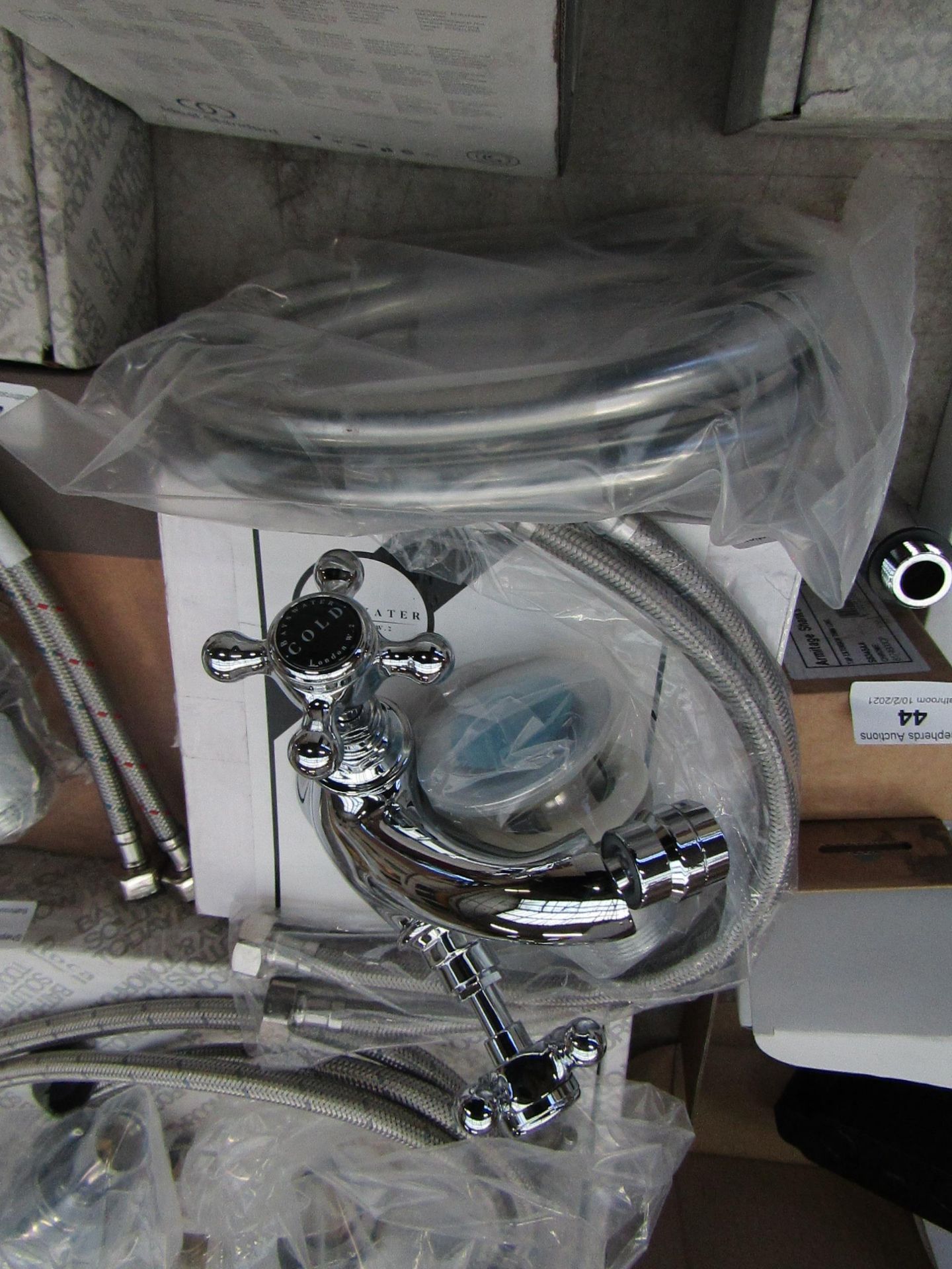 Bayswater Bathrooms bath mixer, new and boxed.