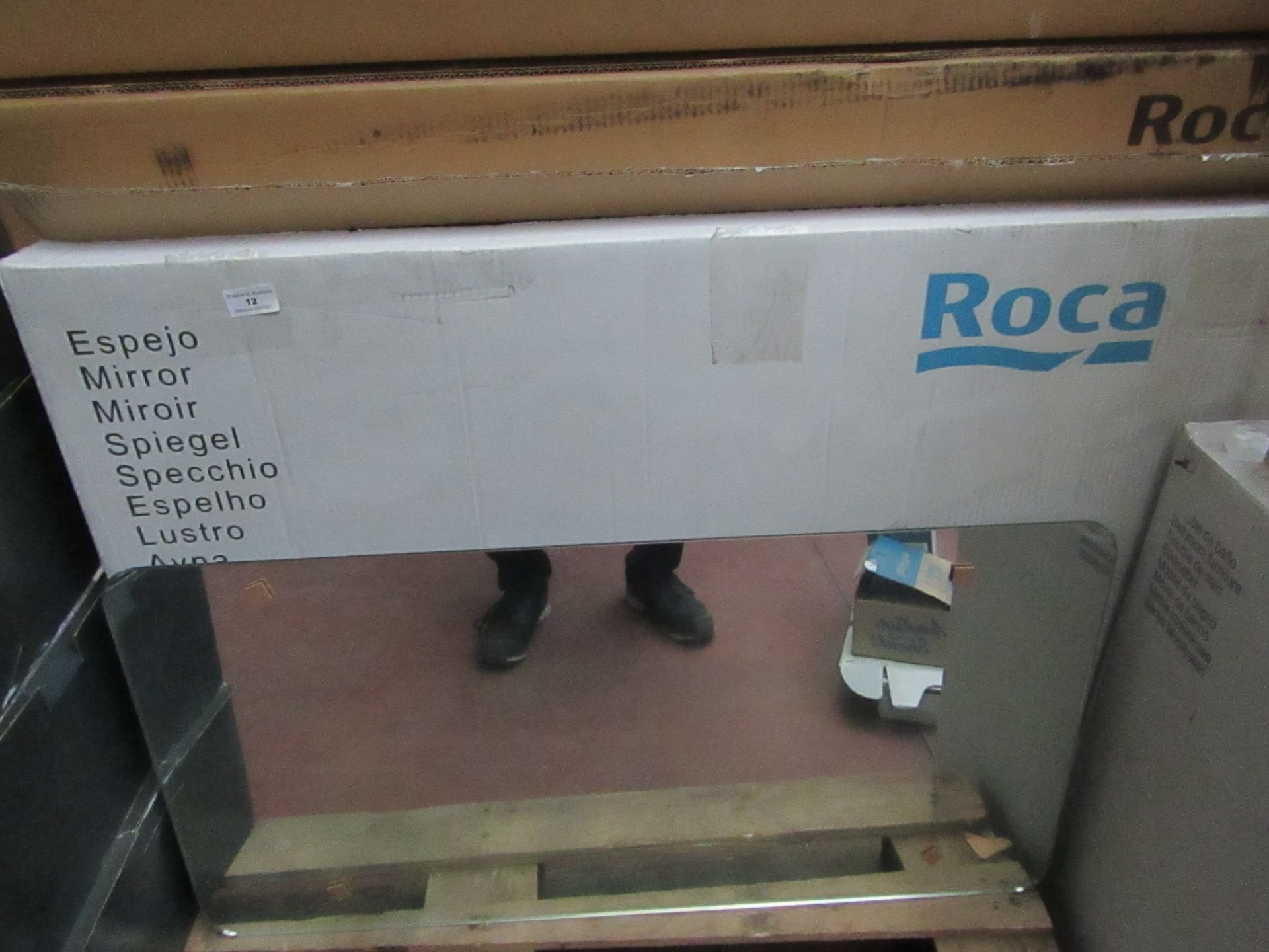 Roca Dama-N wall mirror, approx 1000mm, new and boxed. RRP £130