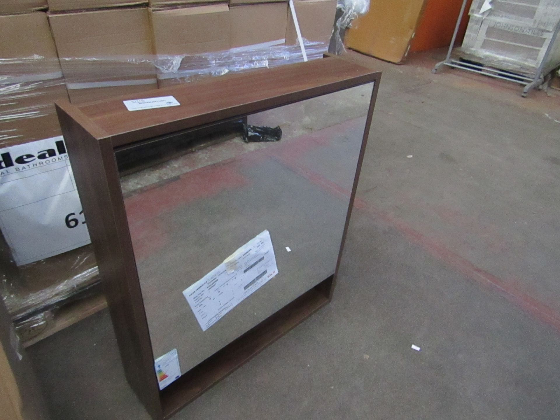 Integra mirror cabinet, new and boxed.