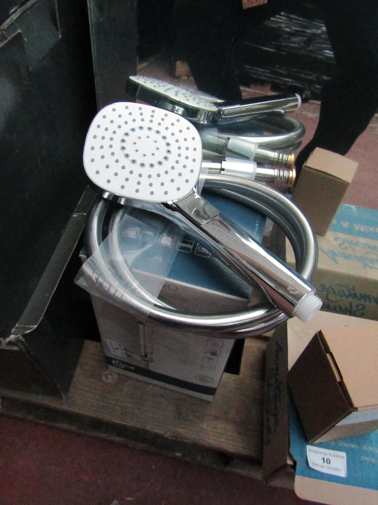 Ideal Standard Idealrain Evo shower head, new and boxed.