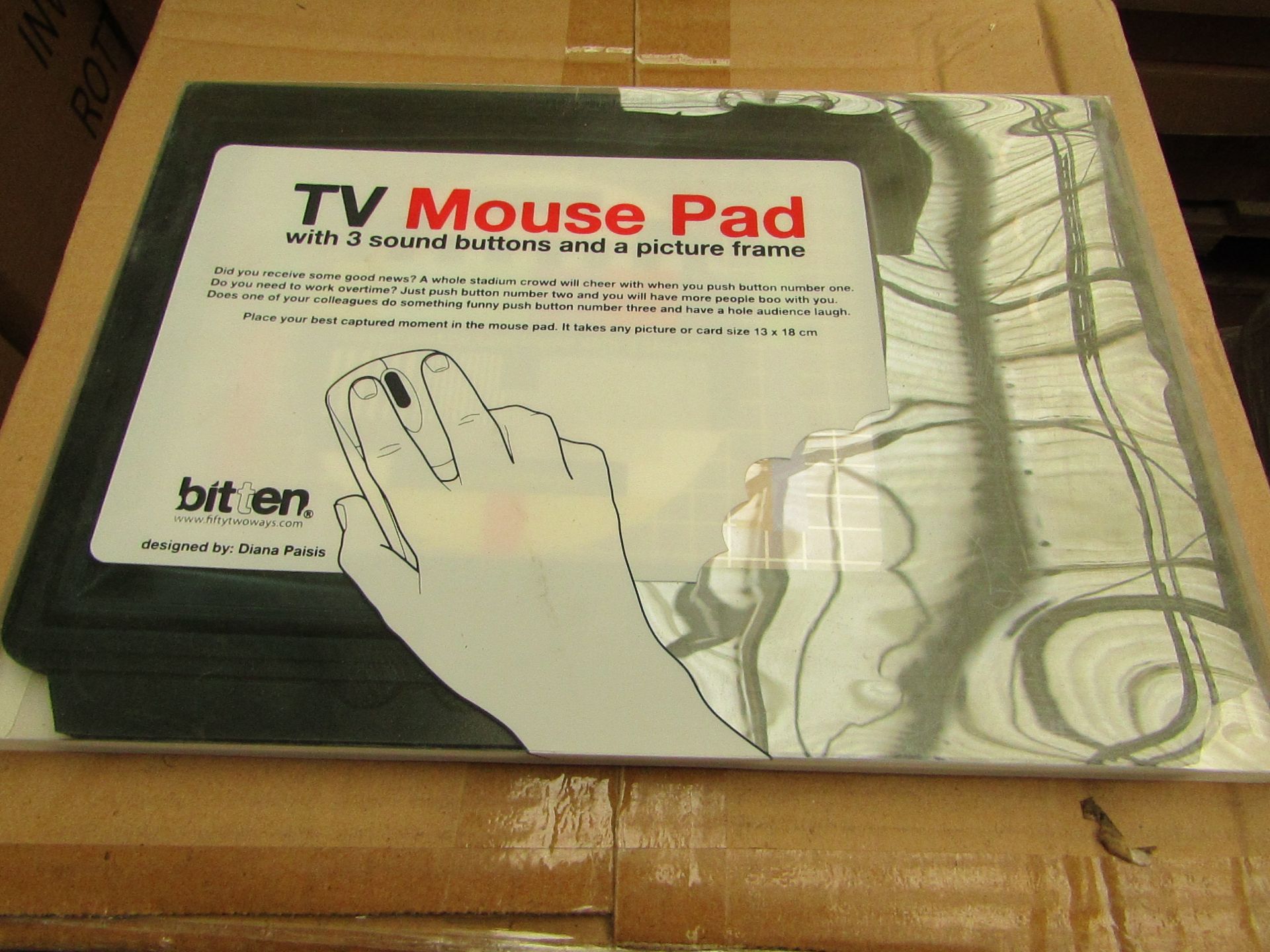 48x TV Mouse Pads - All Packaged & Boxed.