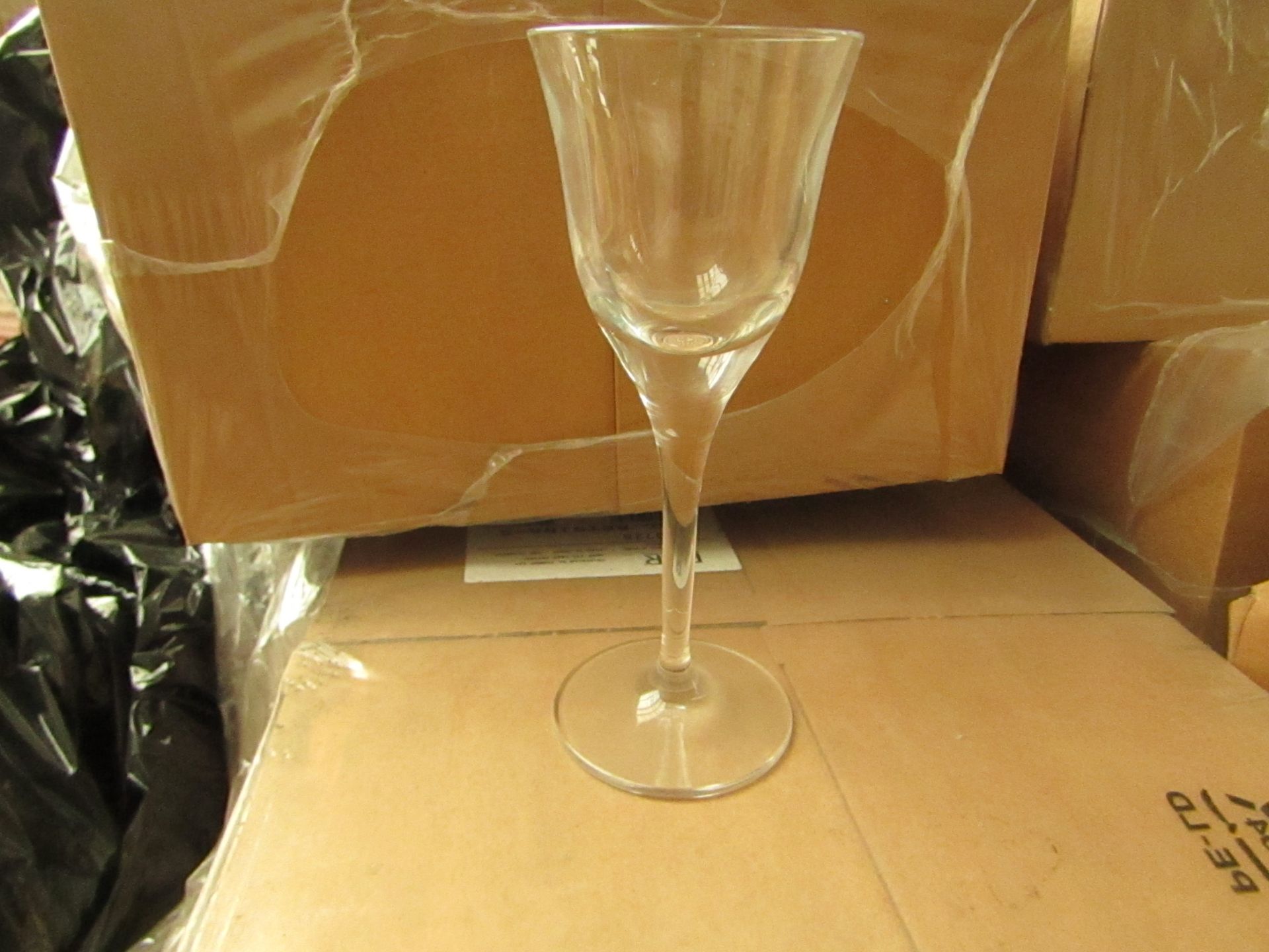 2x Long Stem Glasses (Box of 6) - New & Boxed.