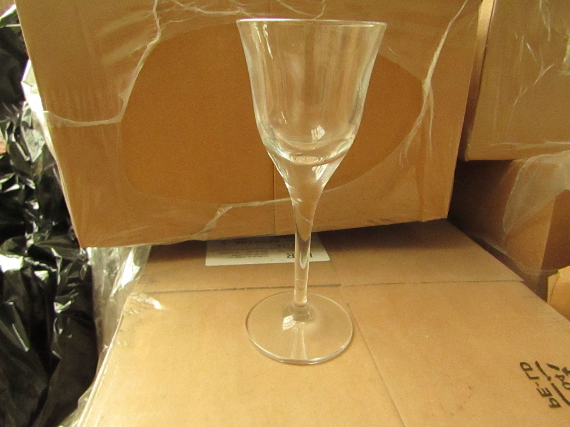 2x Long Stem Glasses (Box of 6) - New & Boxed.