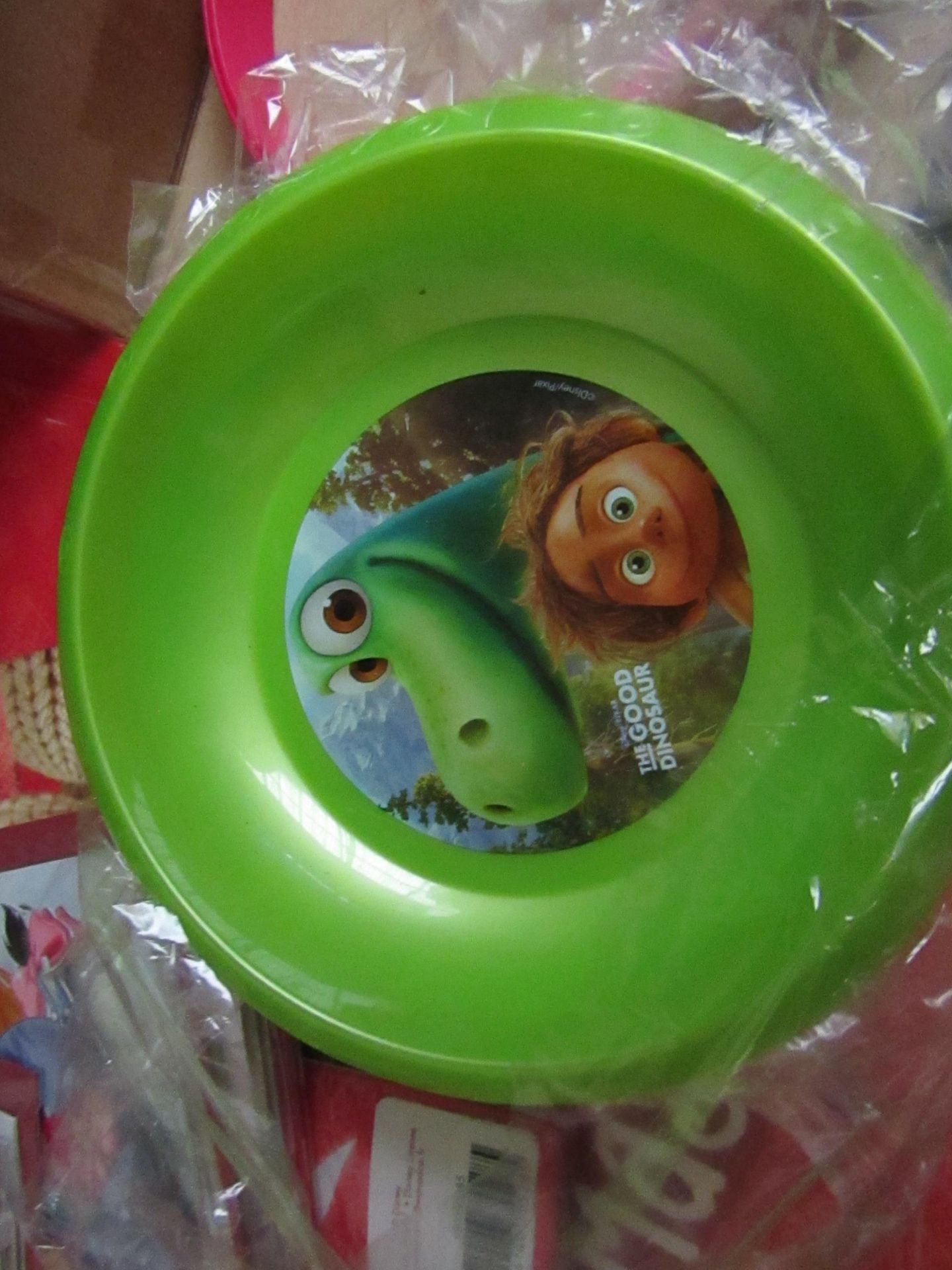 3x Disney the good dinosaur infant plate, New