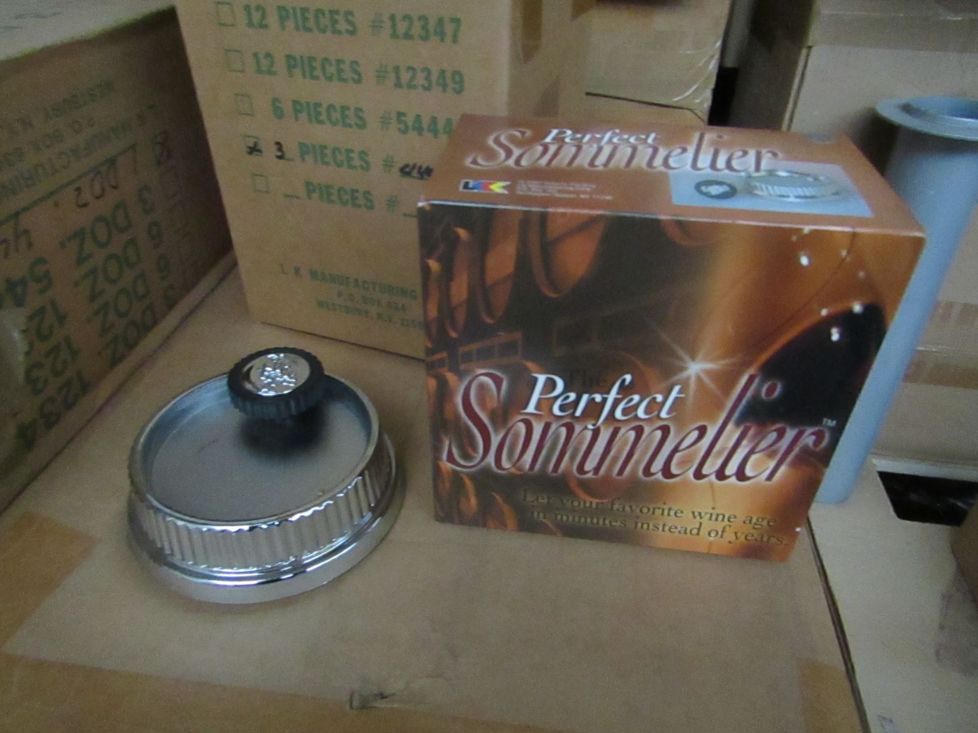 3x Perfect Sommelier (helps to age your favourite Wine in minutes) - New & Packaged.