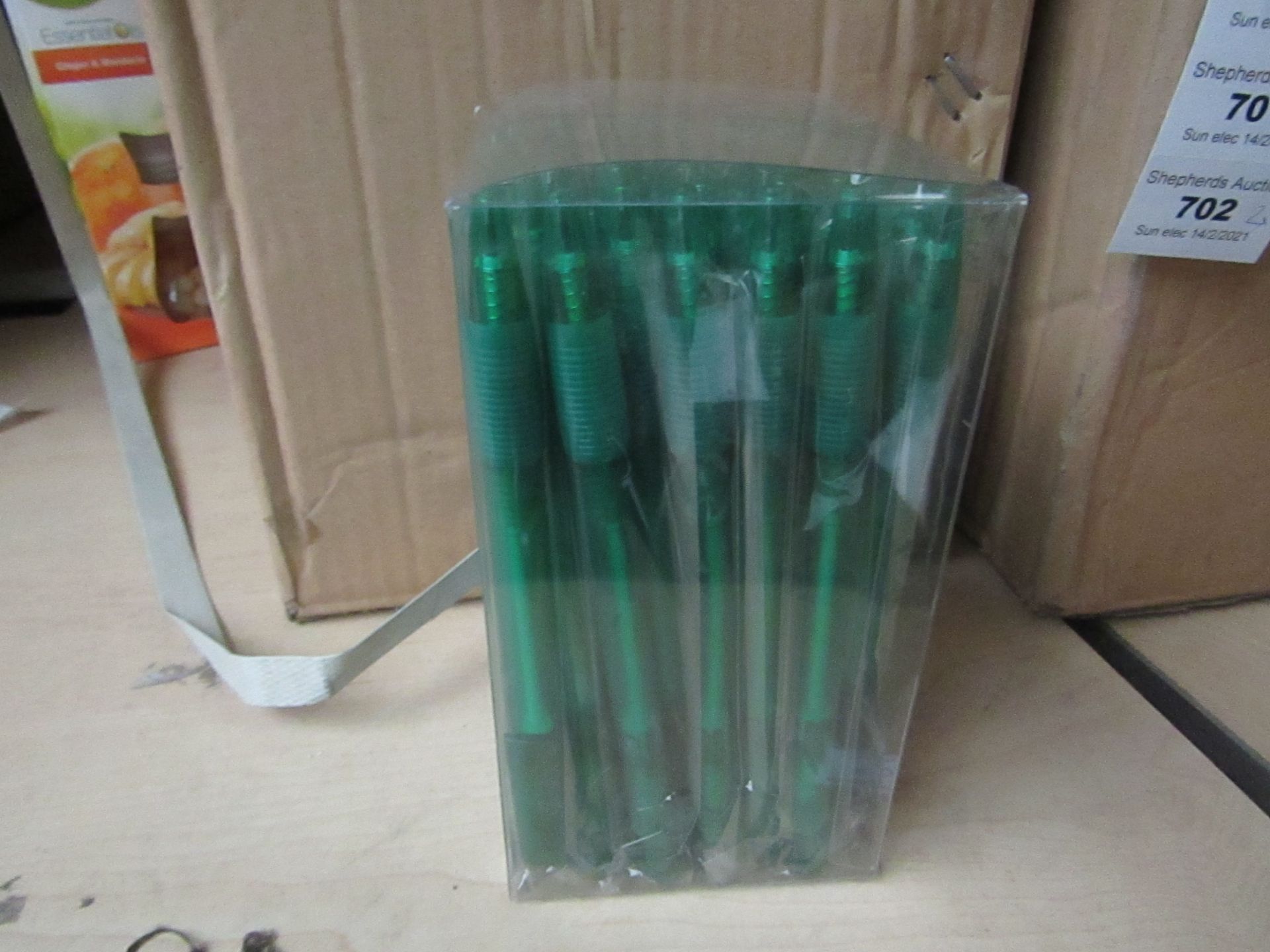 1x Box of Approx 50 Ball point Pens - Unused & Packaged.