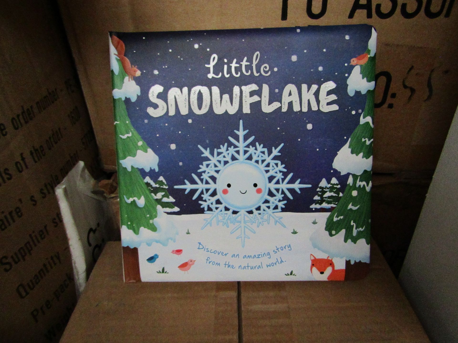 Box or Approx 20x Little snowflake story books, New & Boxed