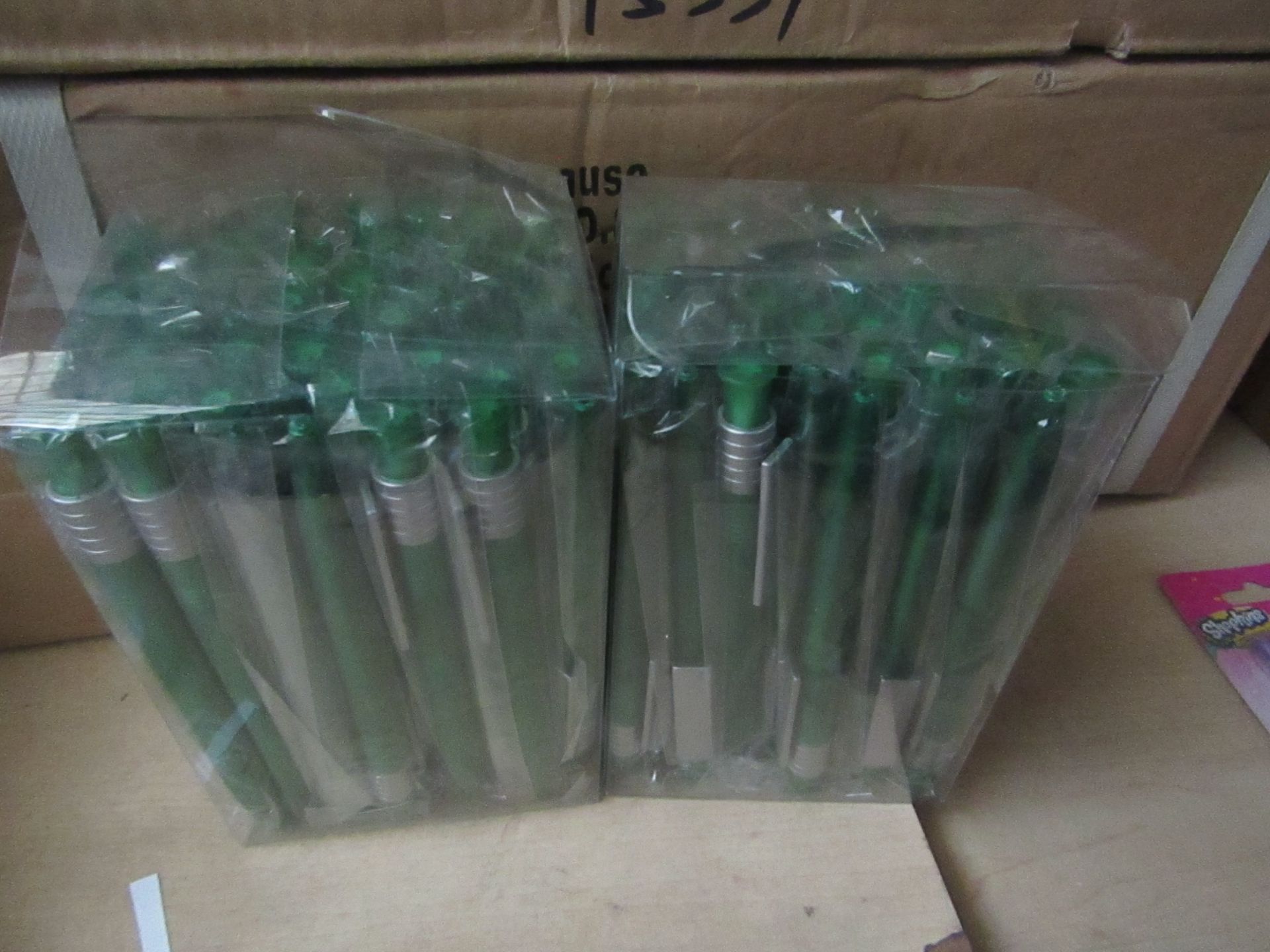2 x packs of 50 Ball Point Pens new & packaged